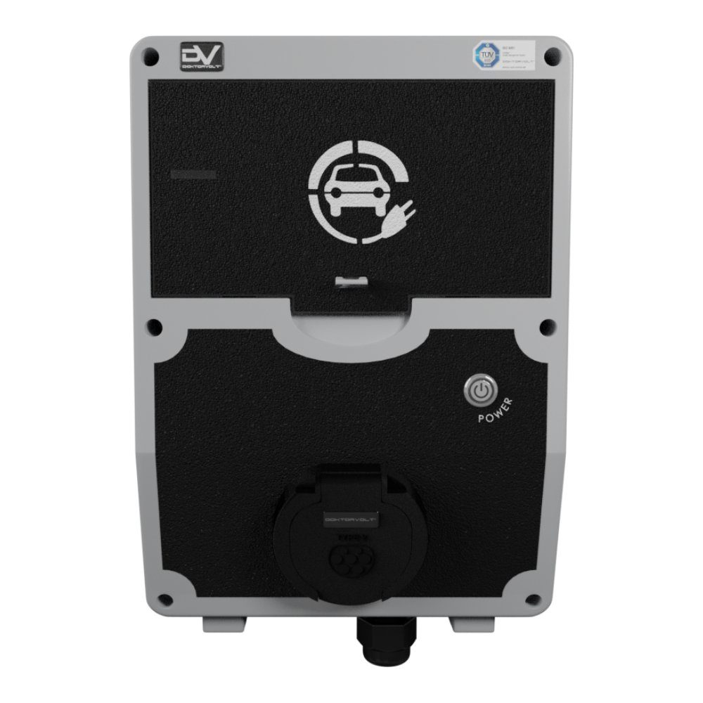 Doktorvolt Elektroauto-Ladestation Ladegerät Home Ladestation 11kW 22kW Typ 2 WALLBOX BASIC DOKTORVOLT, stationär, 1-St.