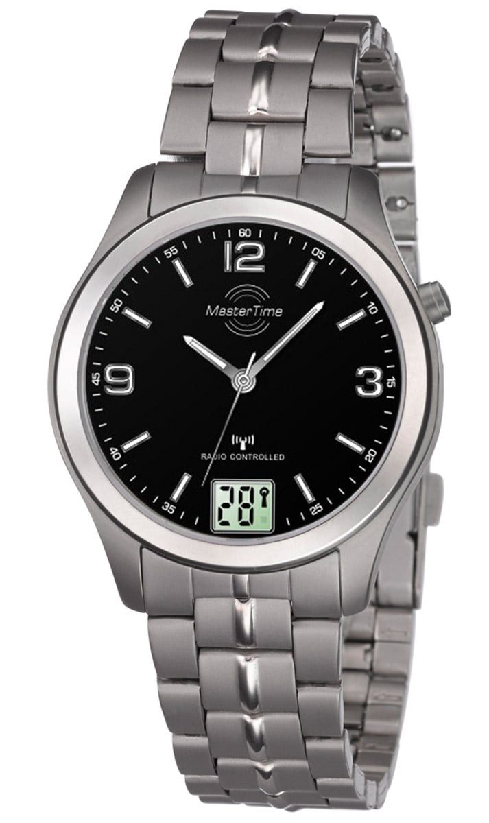 MASTER TIME Funkuhr Damen-Expert Titan günstig online kaufen
