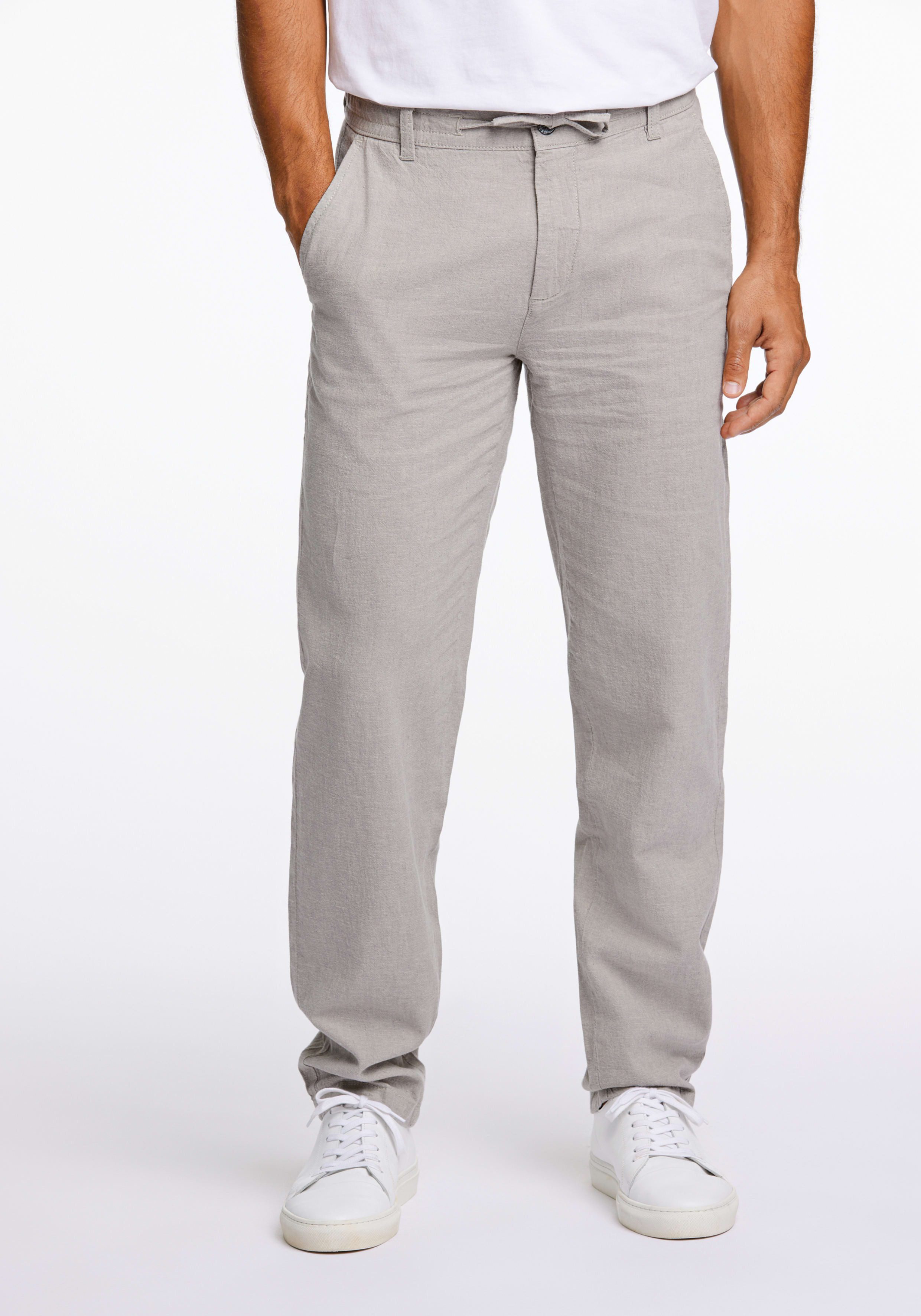 LINDBERGH Leinenhose mit Gummizug und Kordel