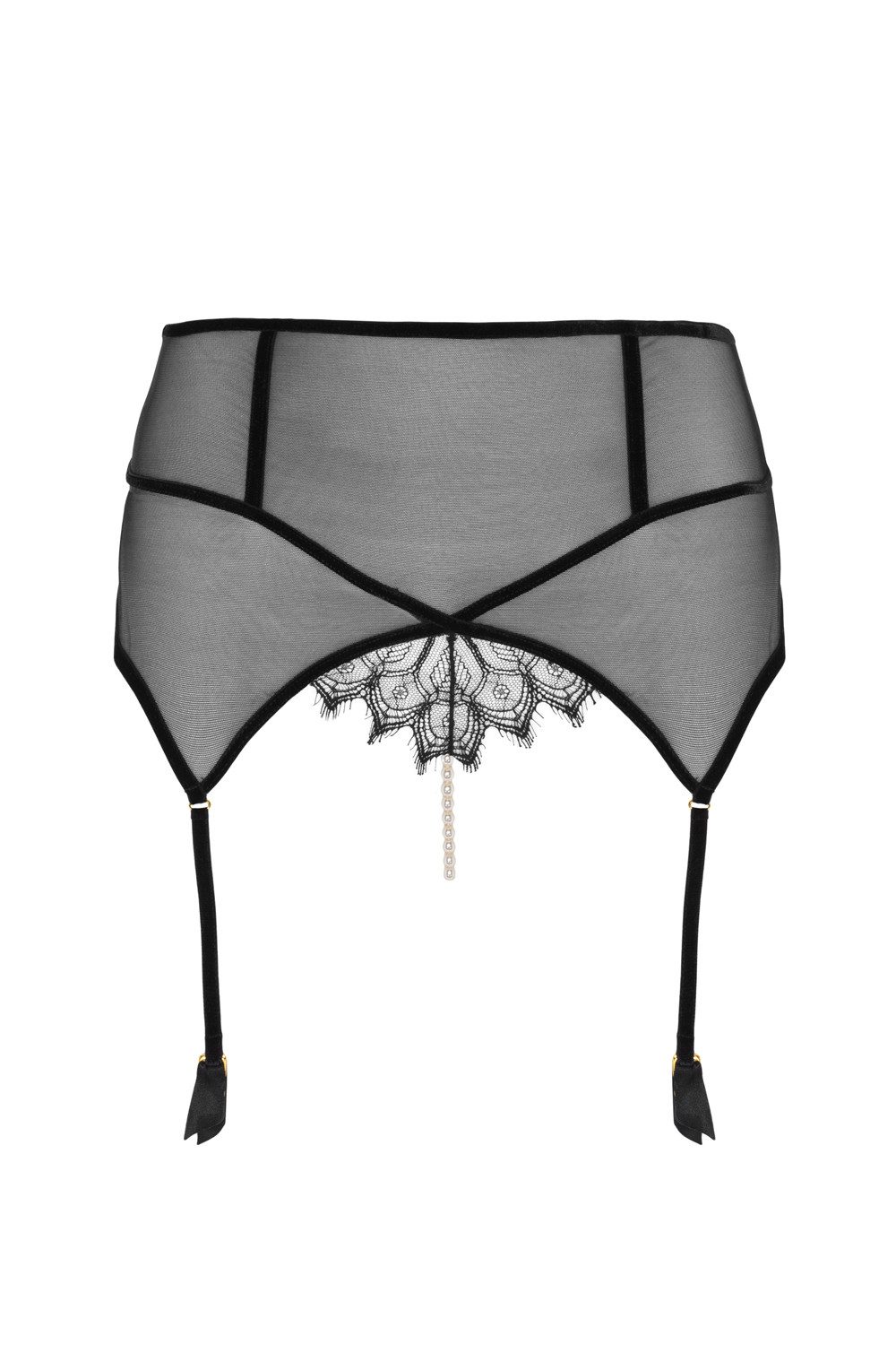 Bracli Stringpanty-Ouvert KYOTO Straps Panty schwarz sexy