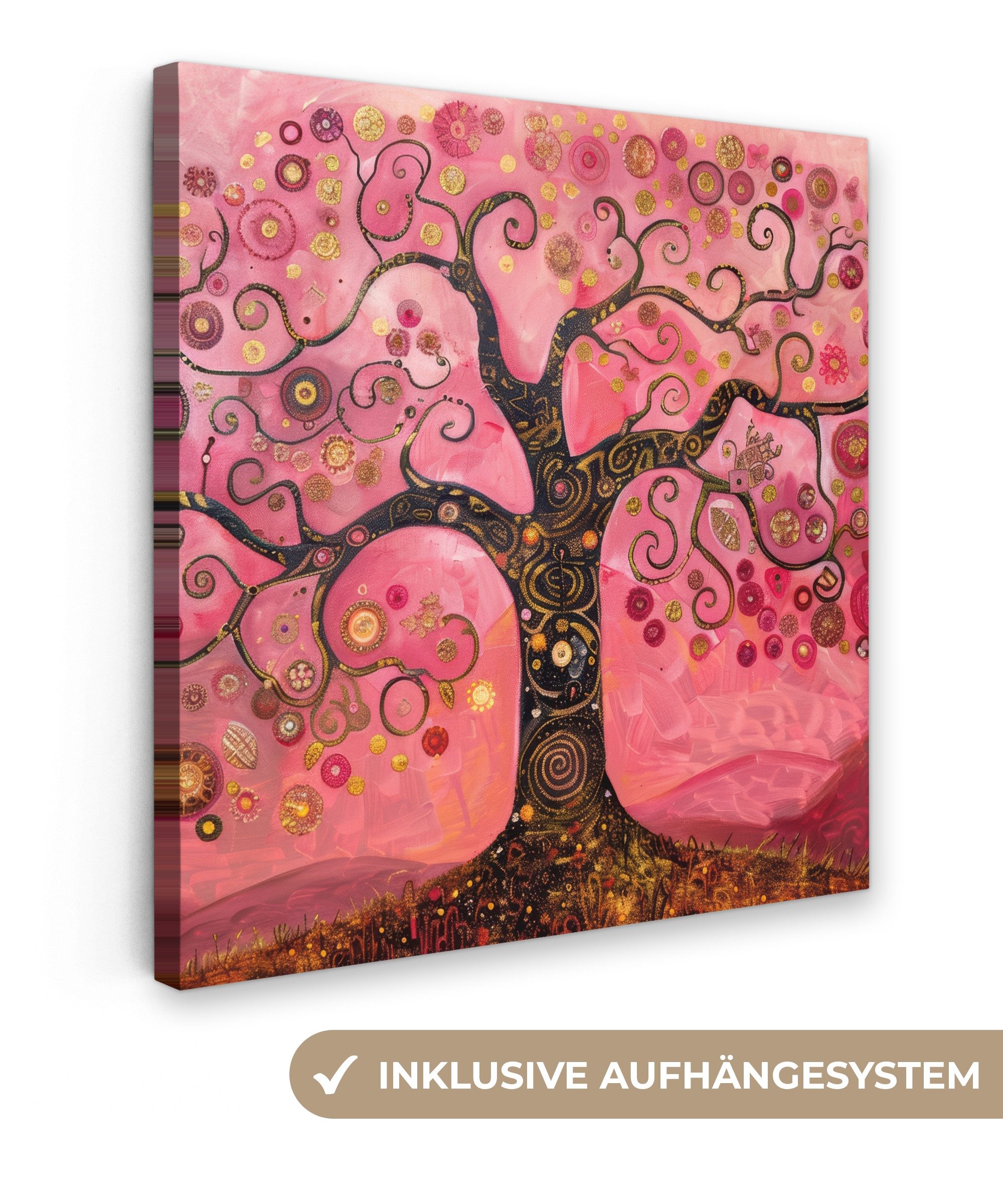 OneMillionCanvasses® Leinwandbild Baum - Lebensbaum - günstig online kaufen