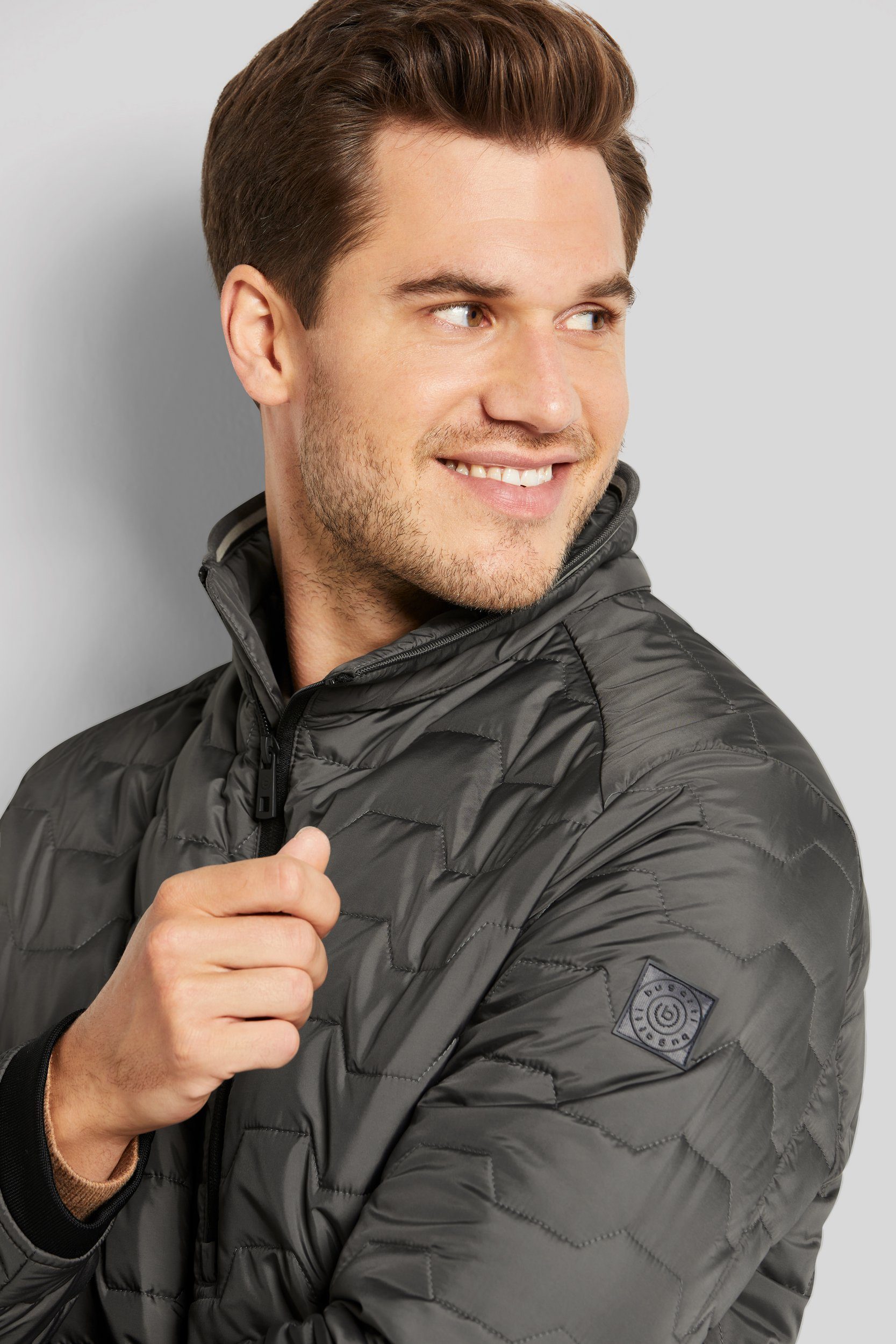 bugatti Blouson mit modernem Stehkragen