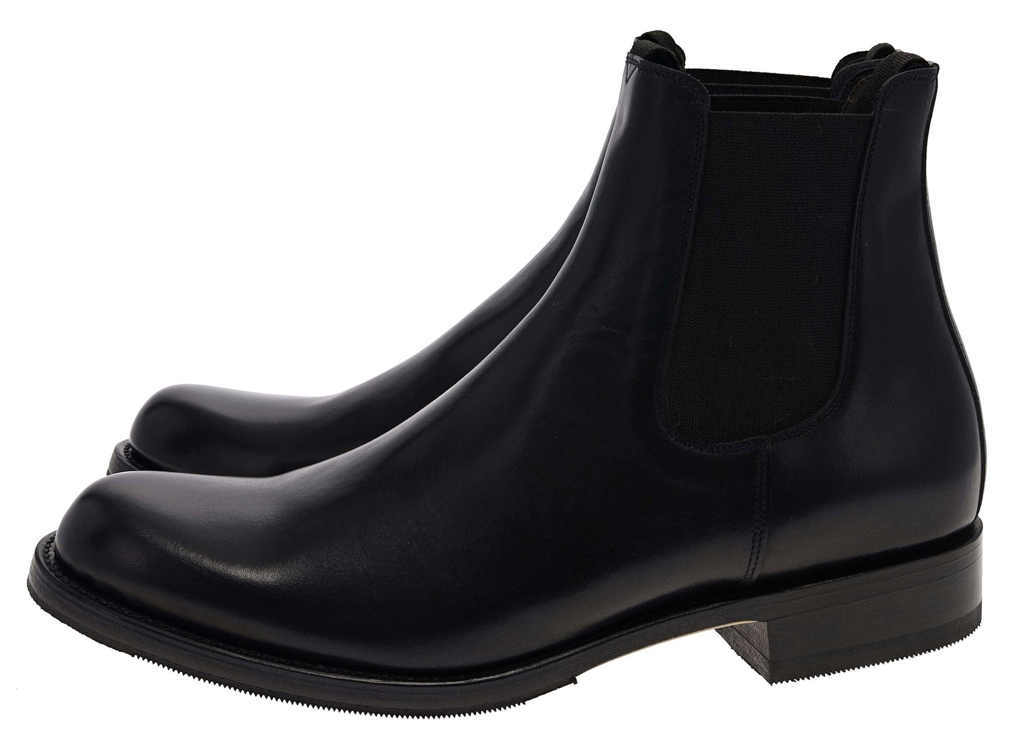 Sendra Boots STREET 5595 Schwarz Stiefelette Rahmengenähte Chelsea Schuhe günstig online kaufen