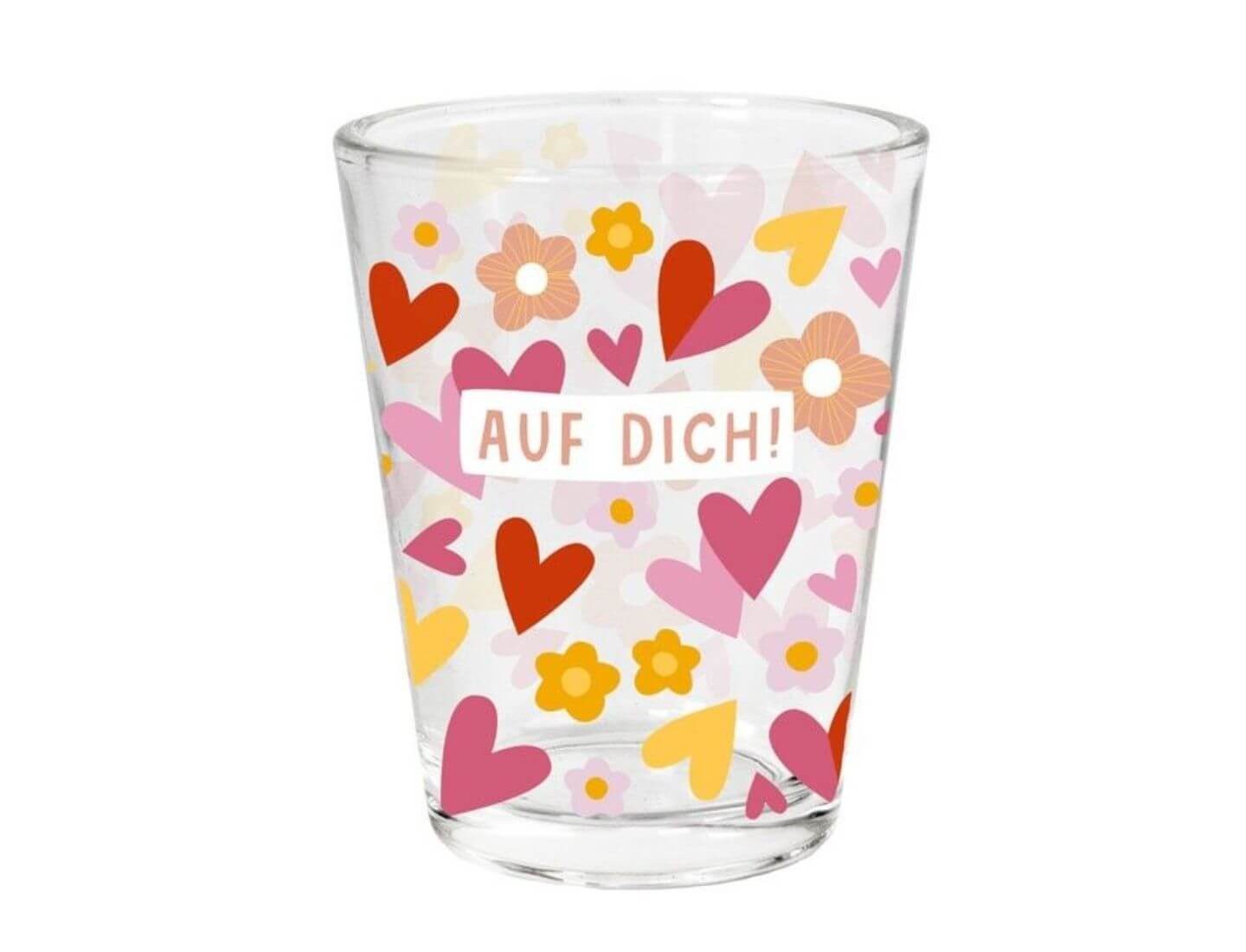 Grafik Werkstatt Schnapsglas Schnapsglas - Auf Dich
