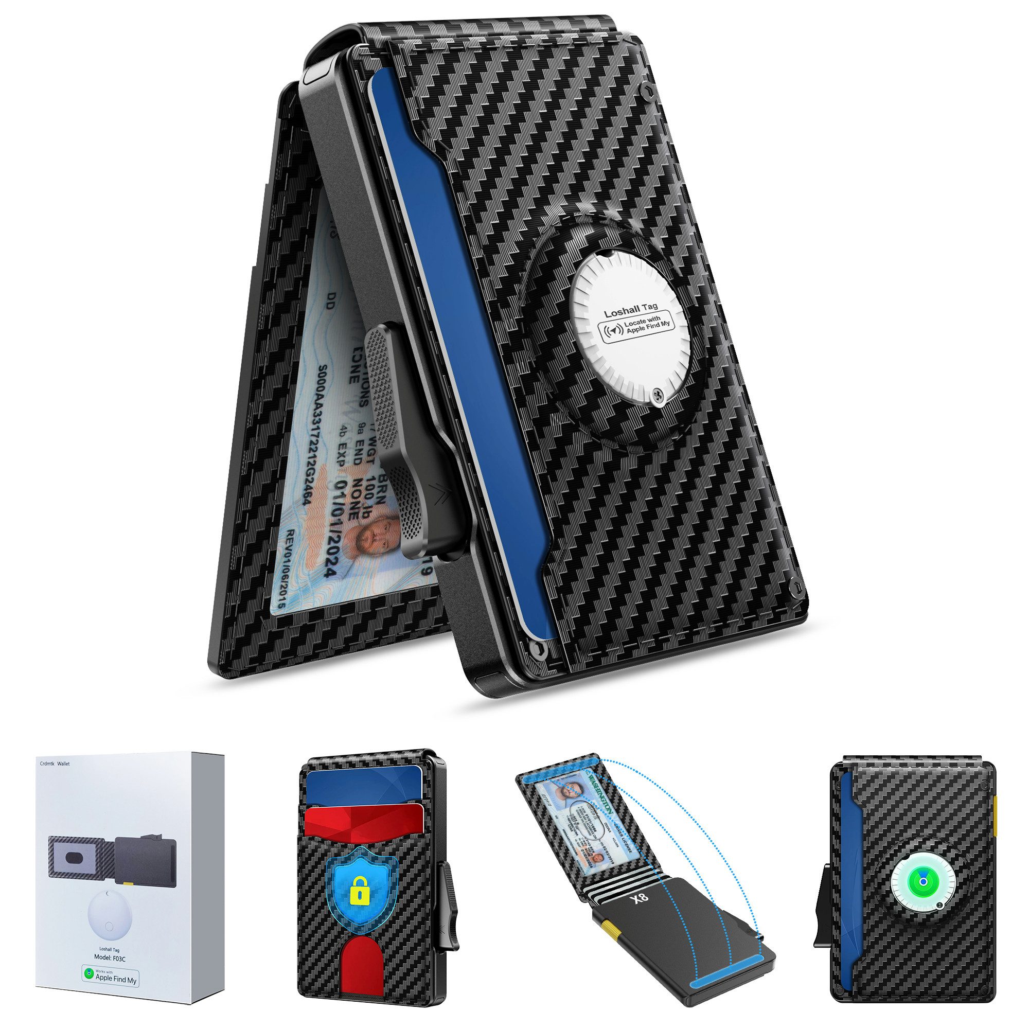 Smart-Wallet Geldbörse Herren