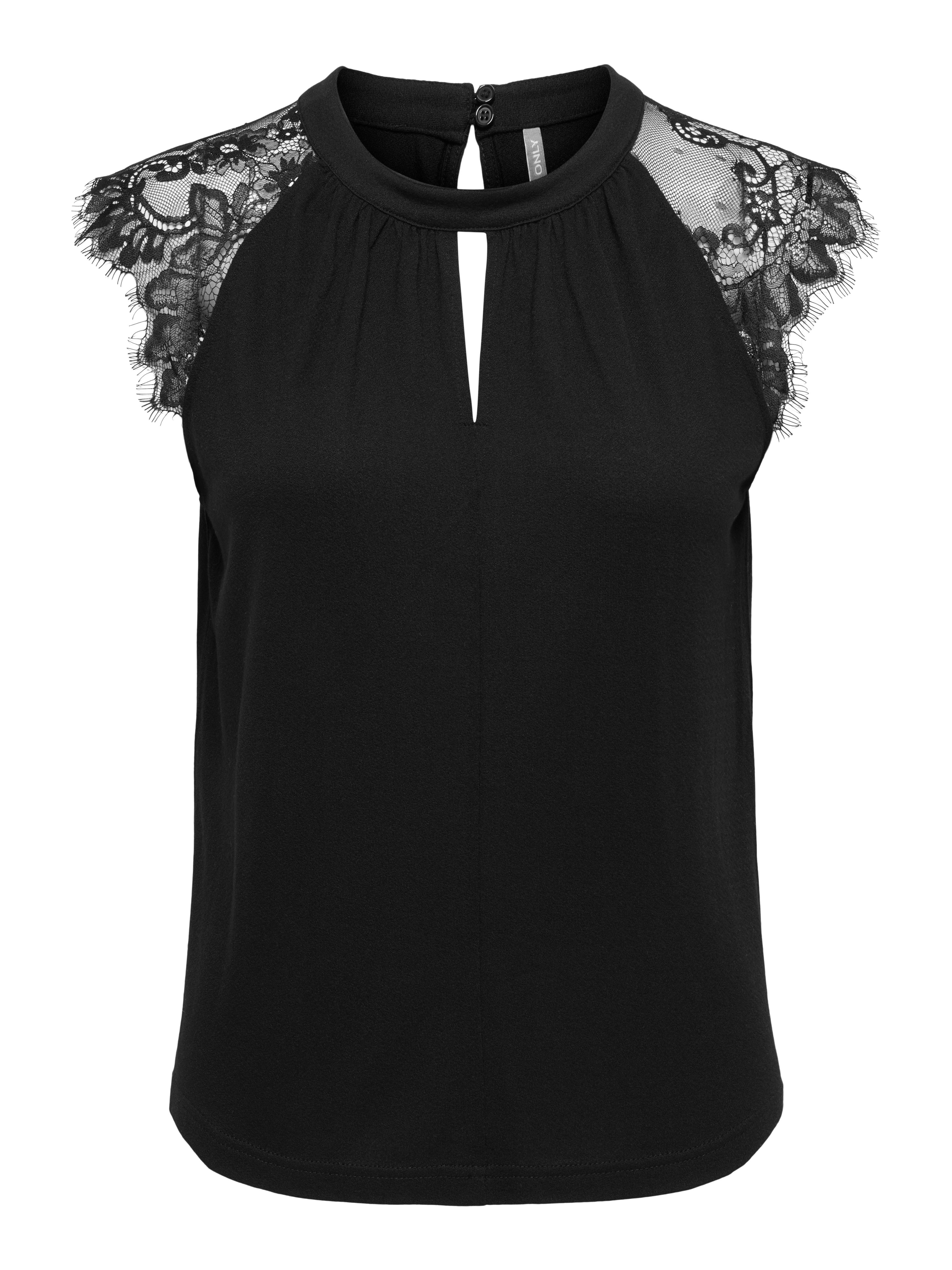 ONLY Kurzarmshirt ONLNICOLA S/S TOP CS JRS Viskose, regular fit, Rundhals günstig online kaufen