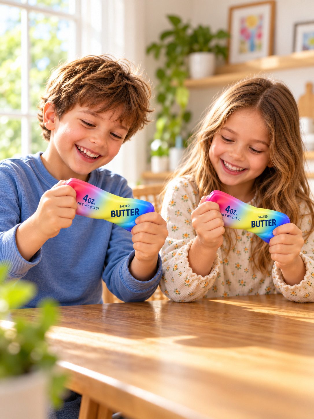 Candy & Bar Greifling Butter Squishy Fidget Toy – 4 Farben zu Auswahl – Bild 2 von 2