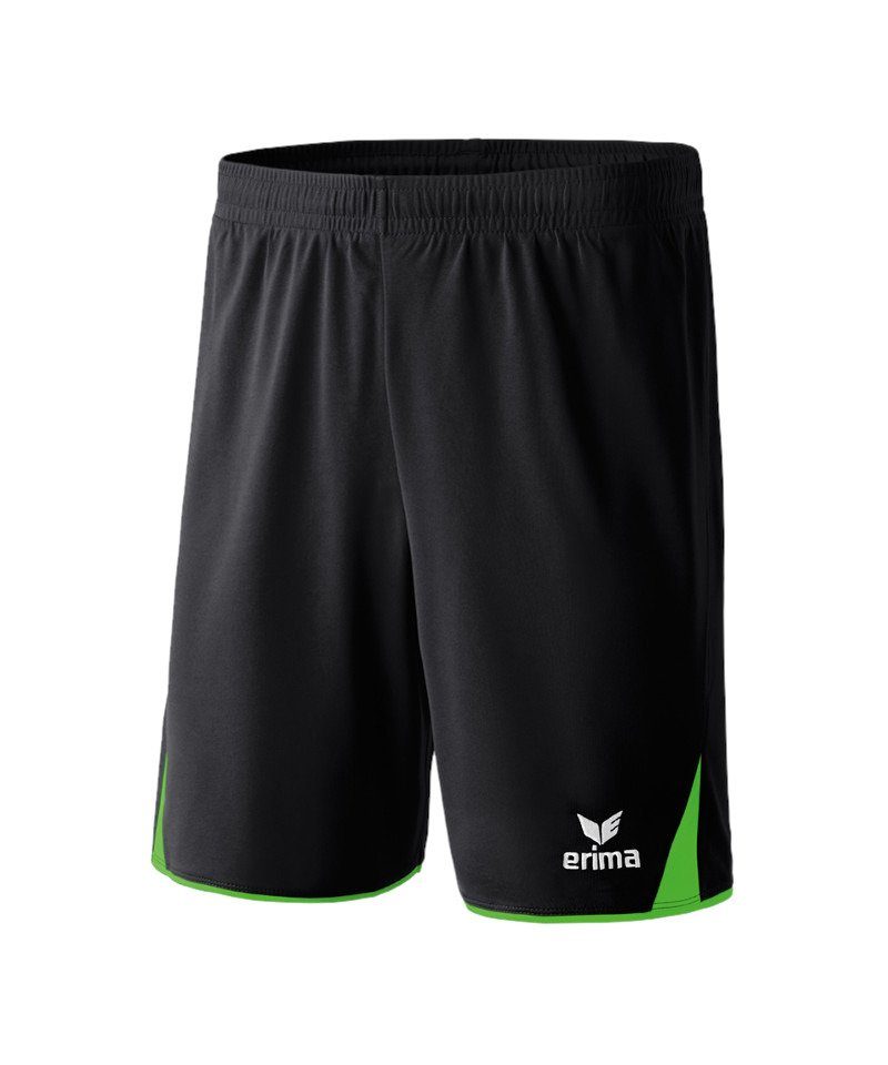Erima schwarzgruen Sporthose Short 5-Cubes