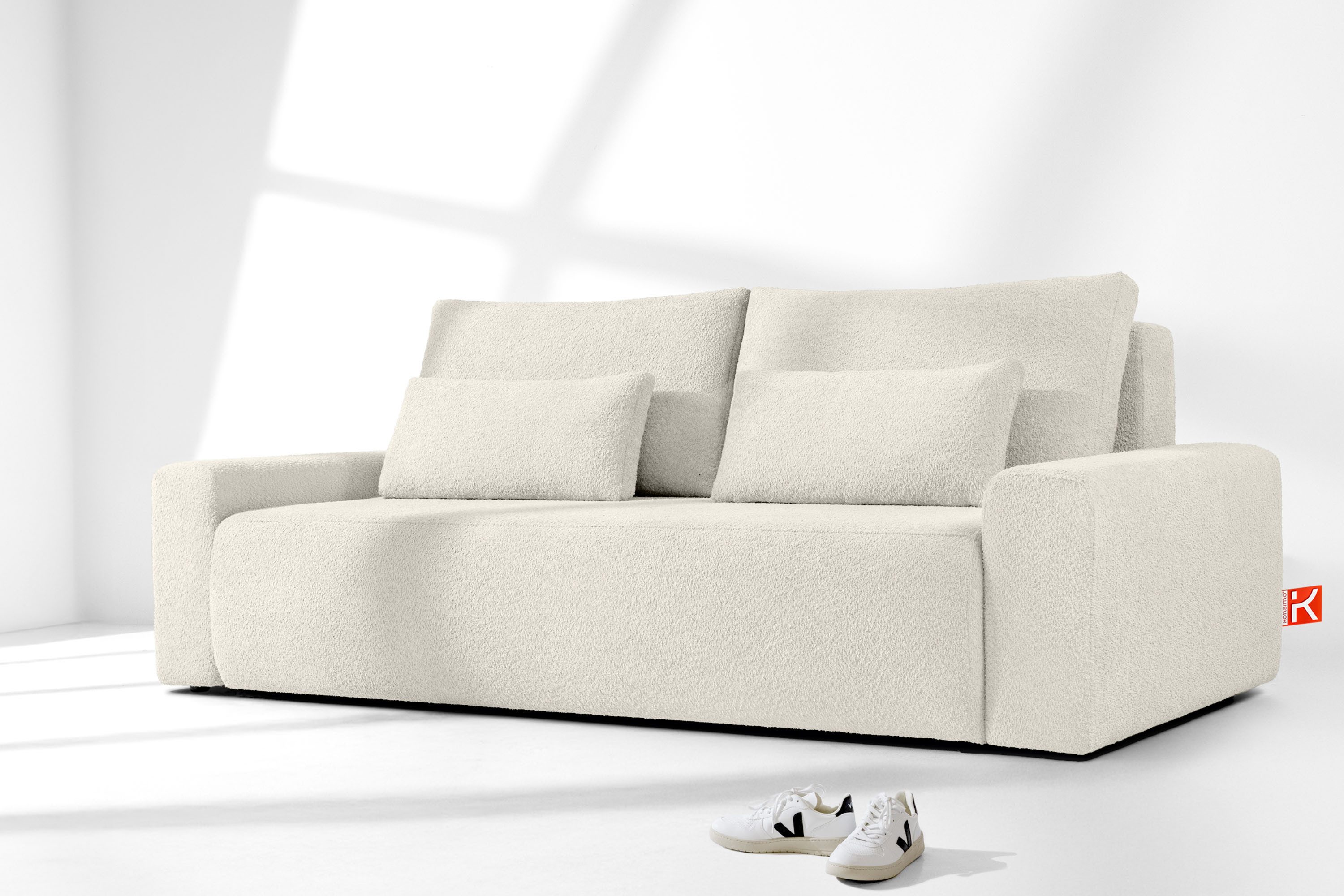 KONSIMO® 3-Sitzer MOLLIS Schlafsofa, Einzelsofa, mit günstig online kaufen