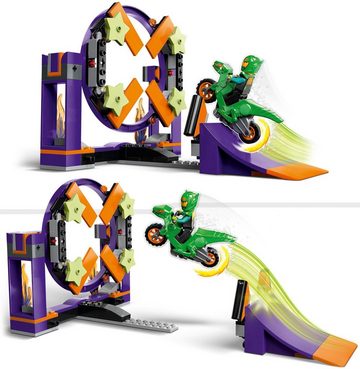 LEGO® Konstruktionsspielsteine Sturzflug-Challenge (60359), LEGO® City Stuntz, (144 St)