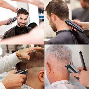 HYTIREBY Haarschneider Trimmer/Haarschneider Profi Haarschneidemaschine Haarschneider Herren, 6 In 1 Langhaarschneider Trimmer Männer Wasserdicht