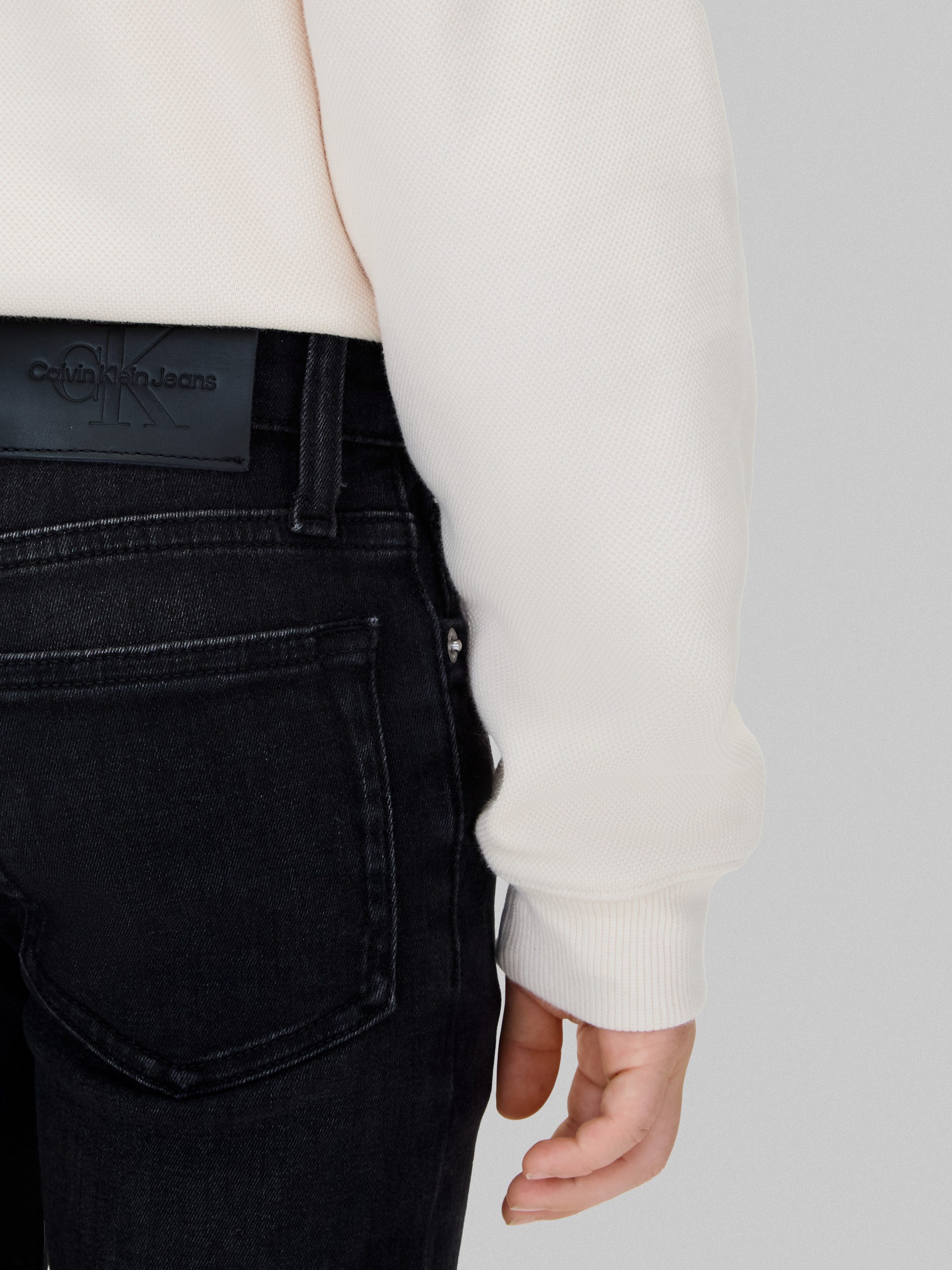 Calvin Klein Jeans Slim-fit-Jeans SLIM ESS für Kinder bis 16 Jahre, stone washed