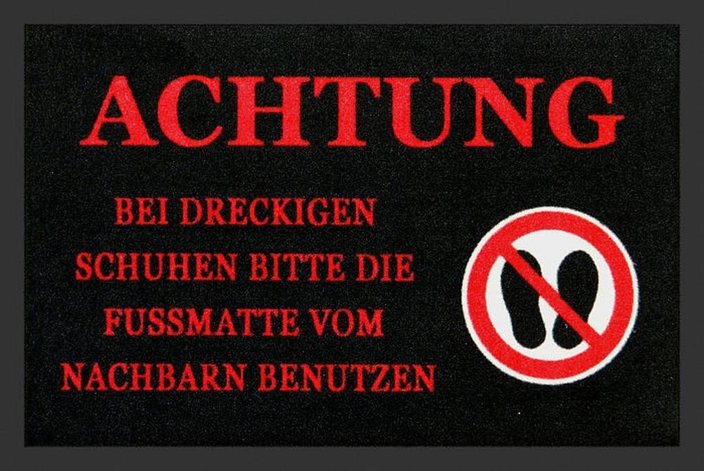 Rockbites Fußmatte Rockbites Fußmatte "Achtung dreckige günstig online kaufen