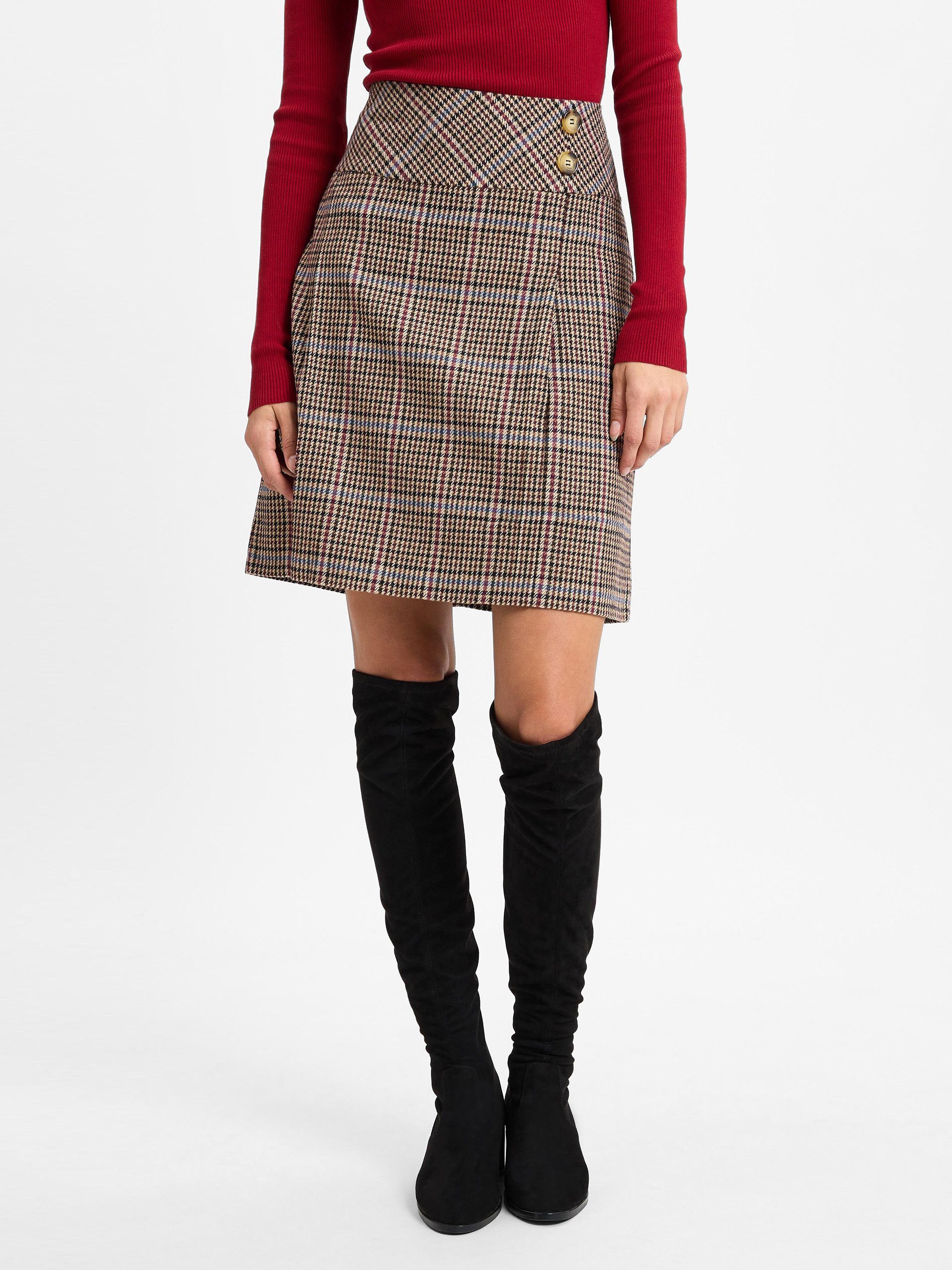 Franco Callegari Faltenrock günstig online kaufen