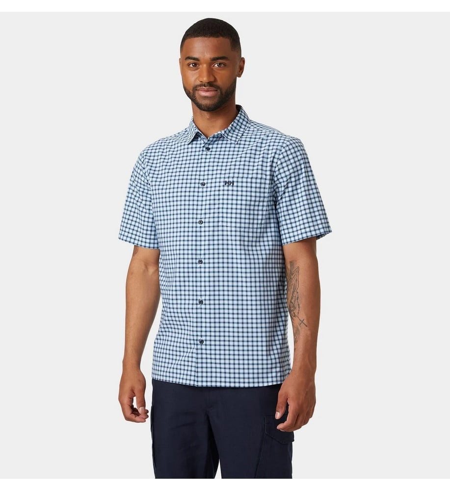 Helly Hansen Kurzarmhemd Fjord QD 2.0 (angenehmes Tragegefühl) navyblau Her günstig online kaufen