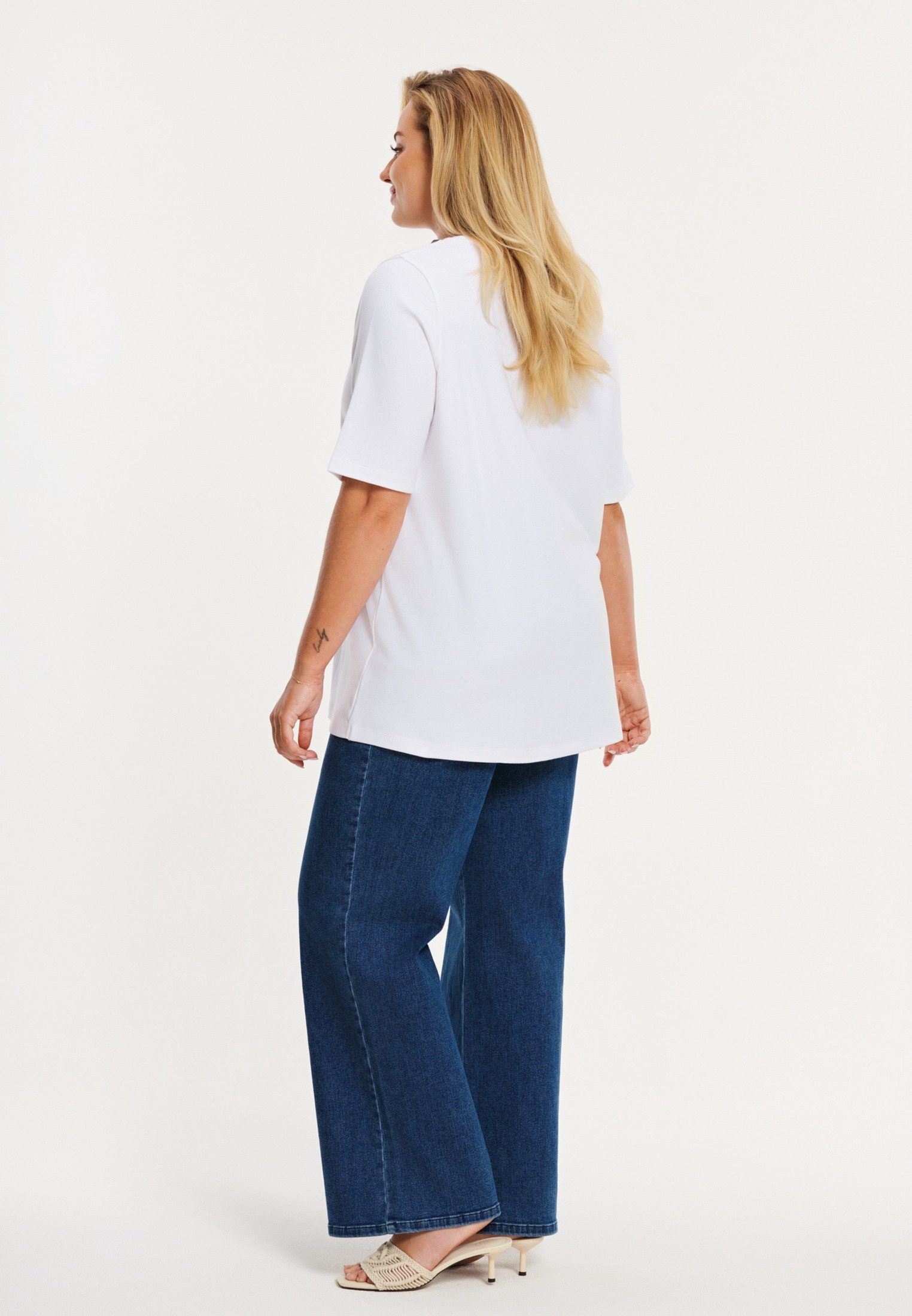 YOEK Langarmshirt Damen T-shirt Flare Fit