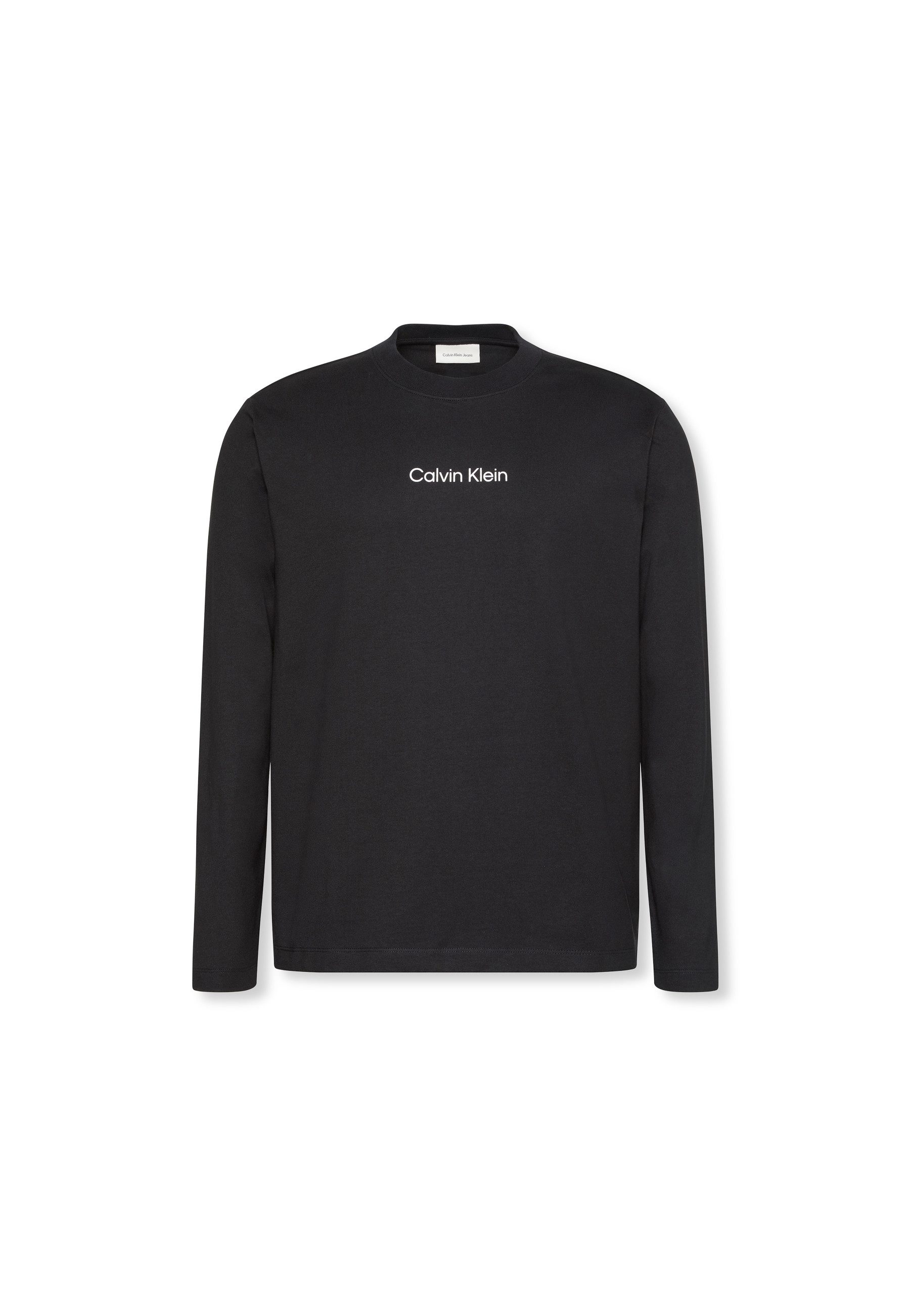 Calvin Klein Jeans Langarmshirt LS RLXD STANDARD LOGO CREWNK TEE Rundhalsausschnitt, relaxed fit – Bild 5 von 5