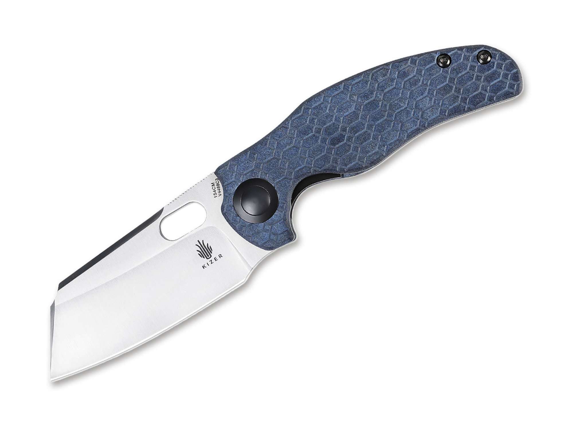Kizer Taschenmesser Taschenmesser Sheepdog C01C Richlite Blue