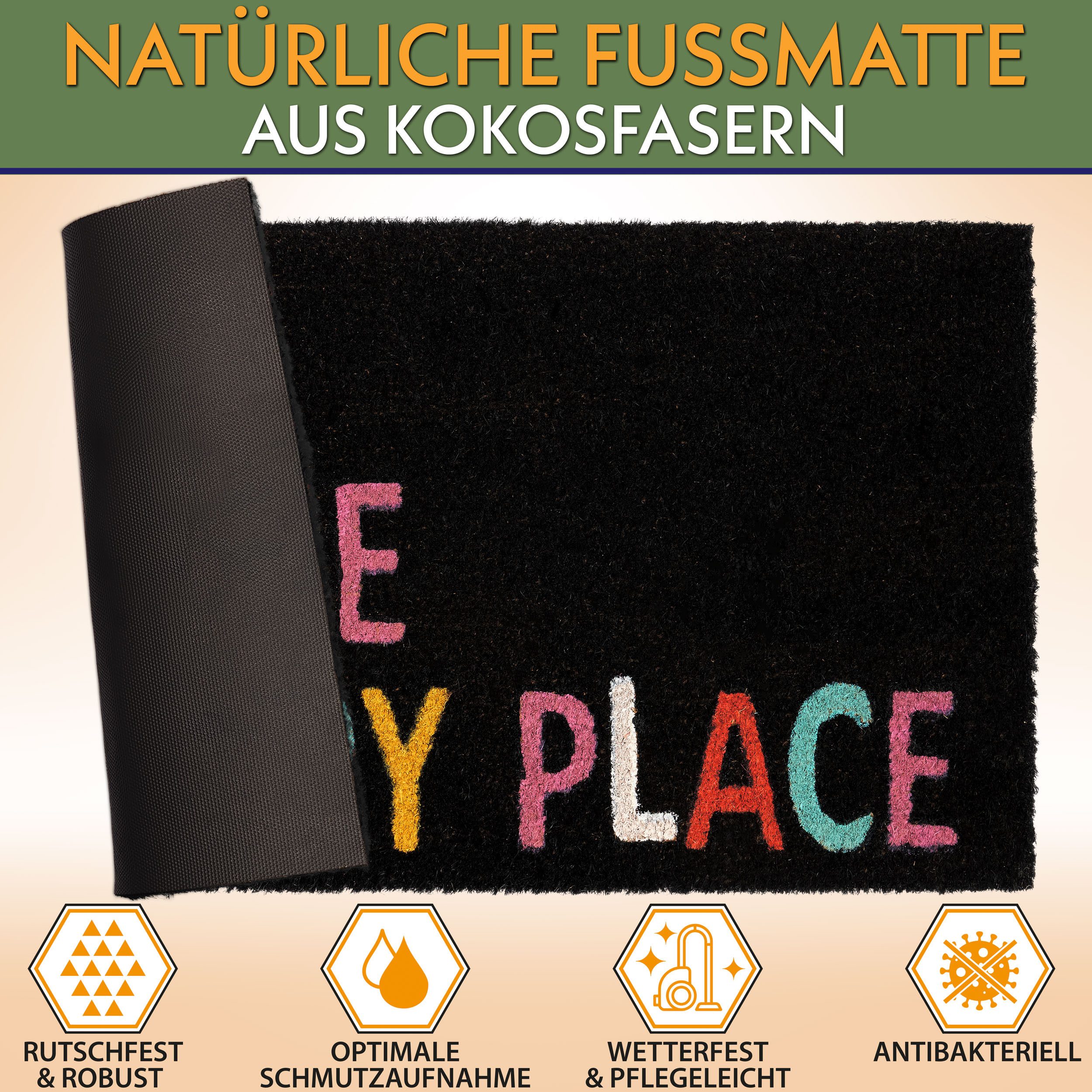 BRUBAKER Fußmatte Schmutzfangmatte für Außen und günstig online kaufen