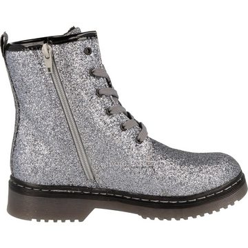 Indigo Mädchen Schuhe Tex Winter Boots gefüttert 452-192 Glitzer Reißverschluss Schnürstiefel