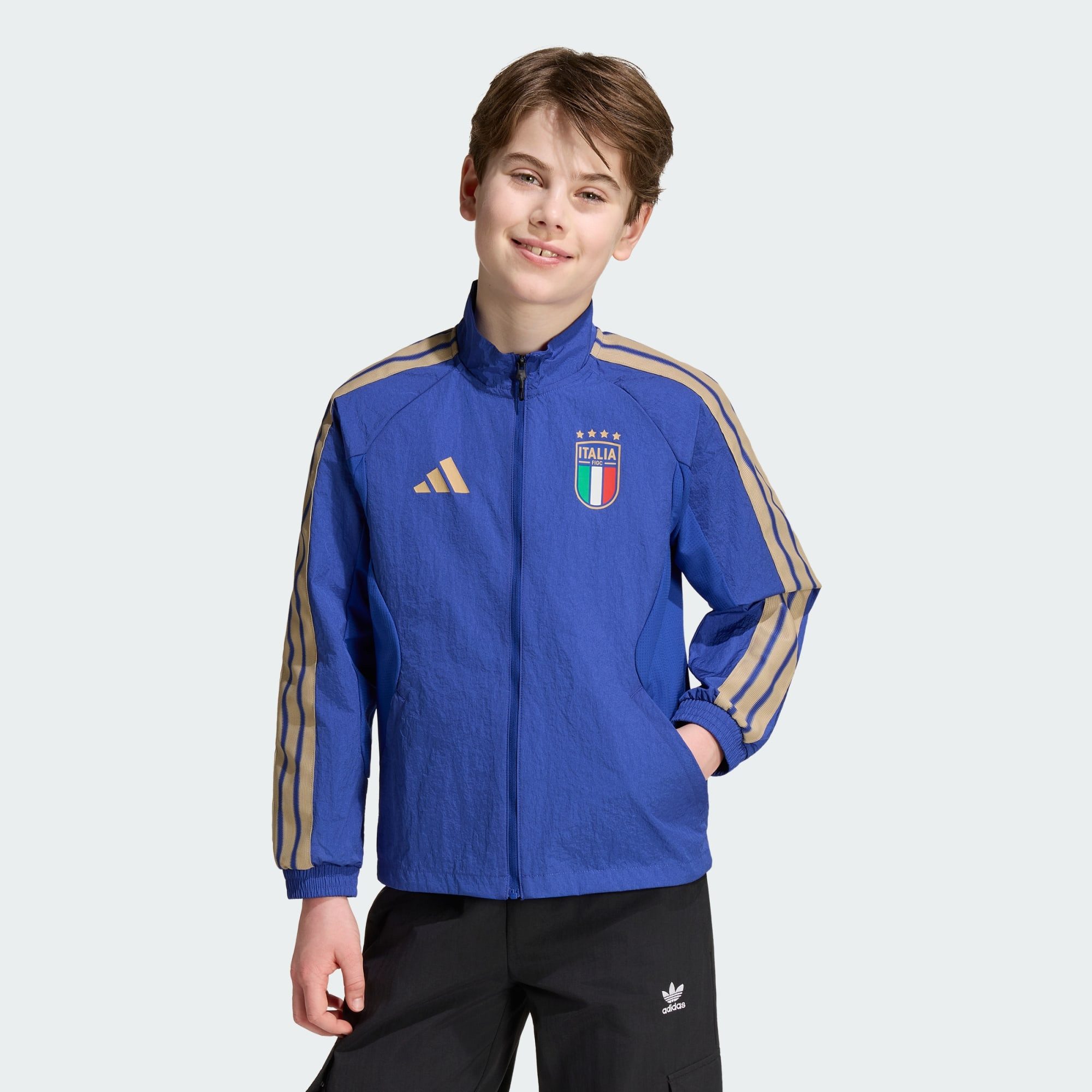 adidas Performance Trainingsjacke ITALIEN KIDS ANTHEM HEIMJACKE (1-St)