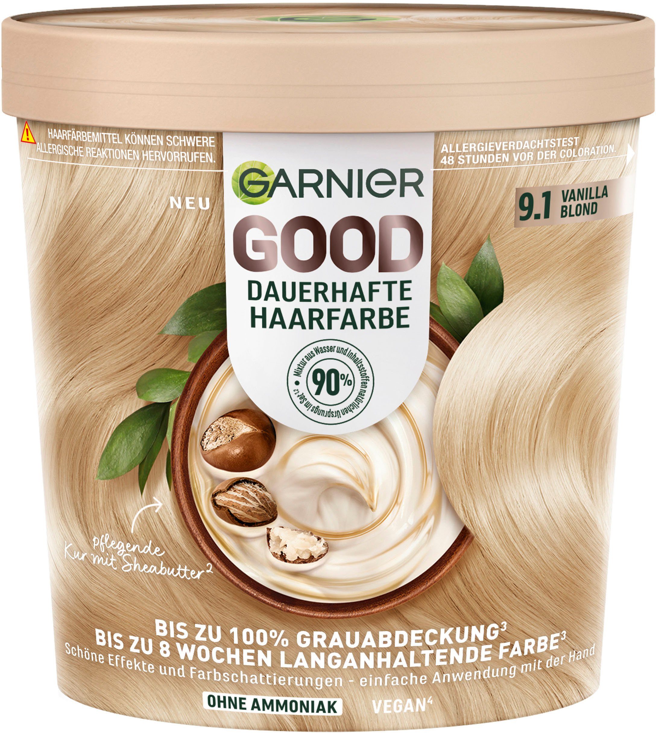 GARNIER Coloration Garnier GOOD Dauerhafte Haarfarbe, mit pflegender Formel