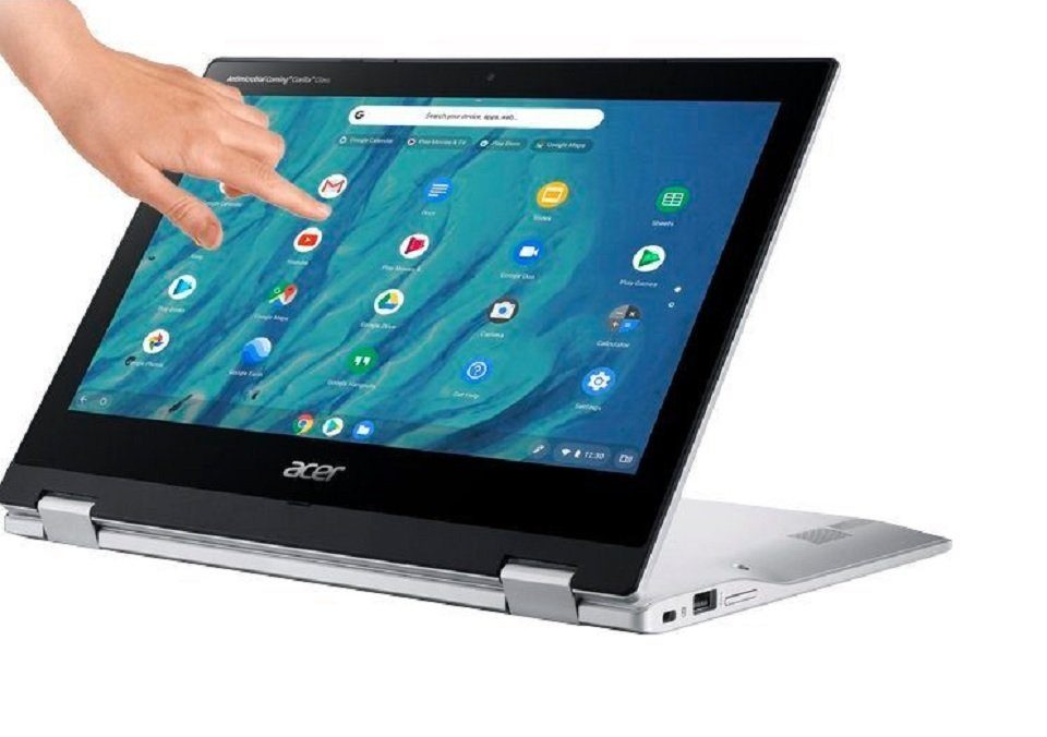 Acer Chromebook Spin 311 CP311 Touchscreen HD ChromeOS Chromebook (29,50 cm/11.6 Zoll, MediaTek ARM Cortex MT8183, Mali-G72 MP3, 64 GB SSD, 4GB RAM, Webcam, WLAN)