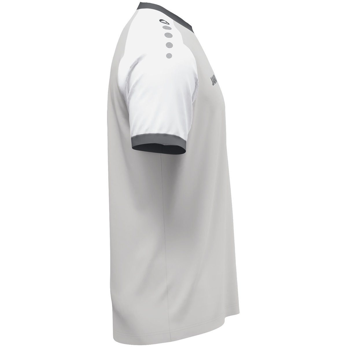 Jako T-Shirt Dynamic Trikot (Polyester-Micro-Mesh) hellgrau/weiss Kinder