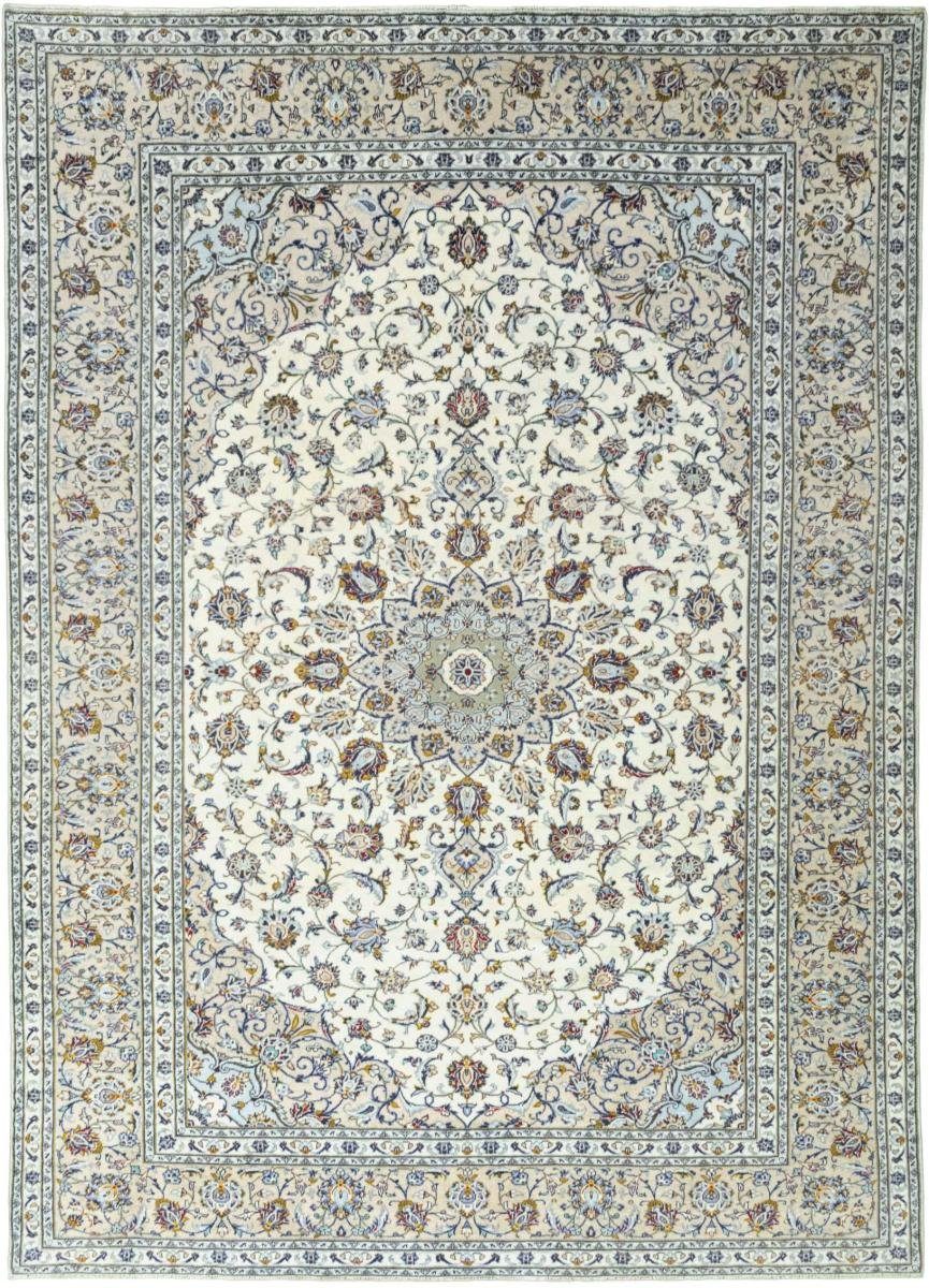 Orientteppich Keshan 246x345 Handgeknüpfter Orientteppich / Perserteppich, Nain Trading, rechteckig, Höhe: 12 mm