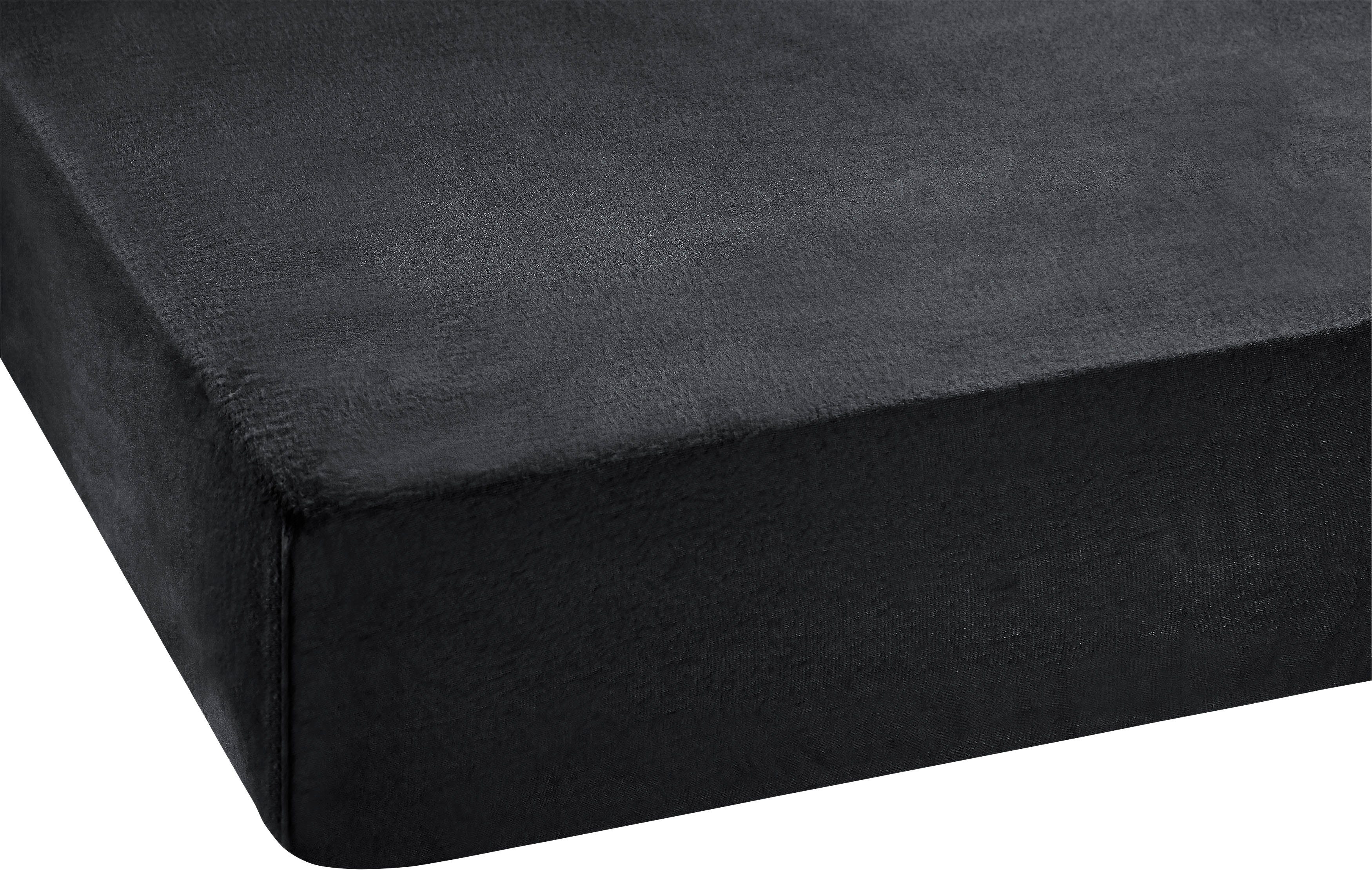 SETEX Spannbettlaken Feinbiber in Gr. 70x140, 90x200, 140x200 oder 180x200 cm, Feinbiber, Gummizug: rundum, (1 Stück), für Matratzen bis 23 cm Höhe, Winter, Bet – Bild 3 von 5