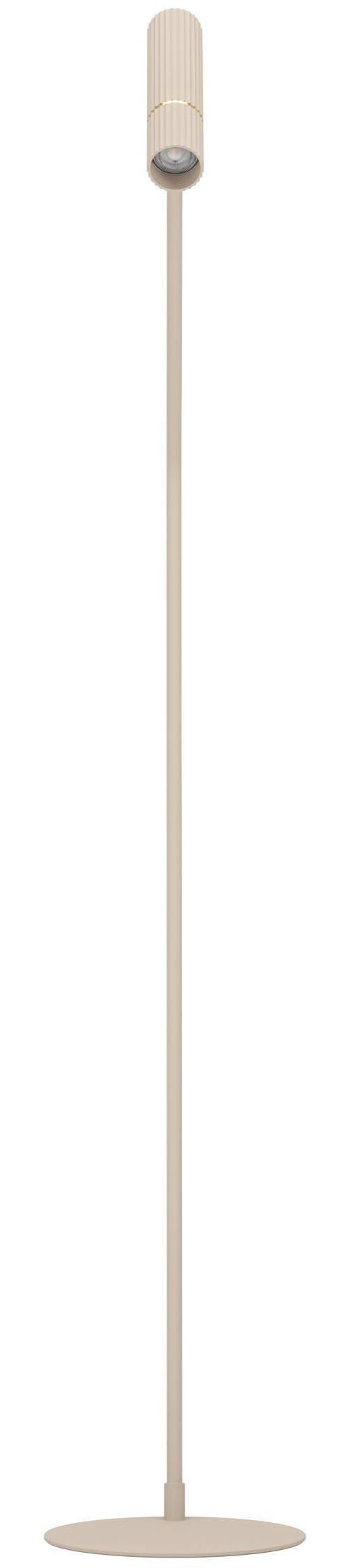 EGLO Stehlampe Caminia LED Stehlampe, sandfarben und gold, GU10, Eck Standleuchte, Ein-/Ausschalter, LED fest integriert, Stehleuchte - L40,5 x B27 x H158,5 cm  – Bild 3 von 5