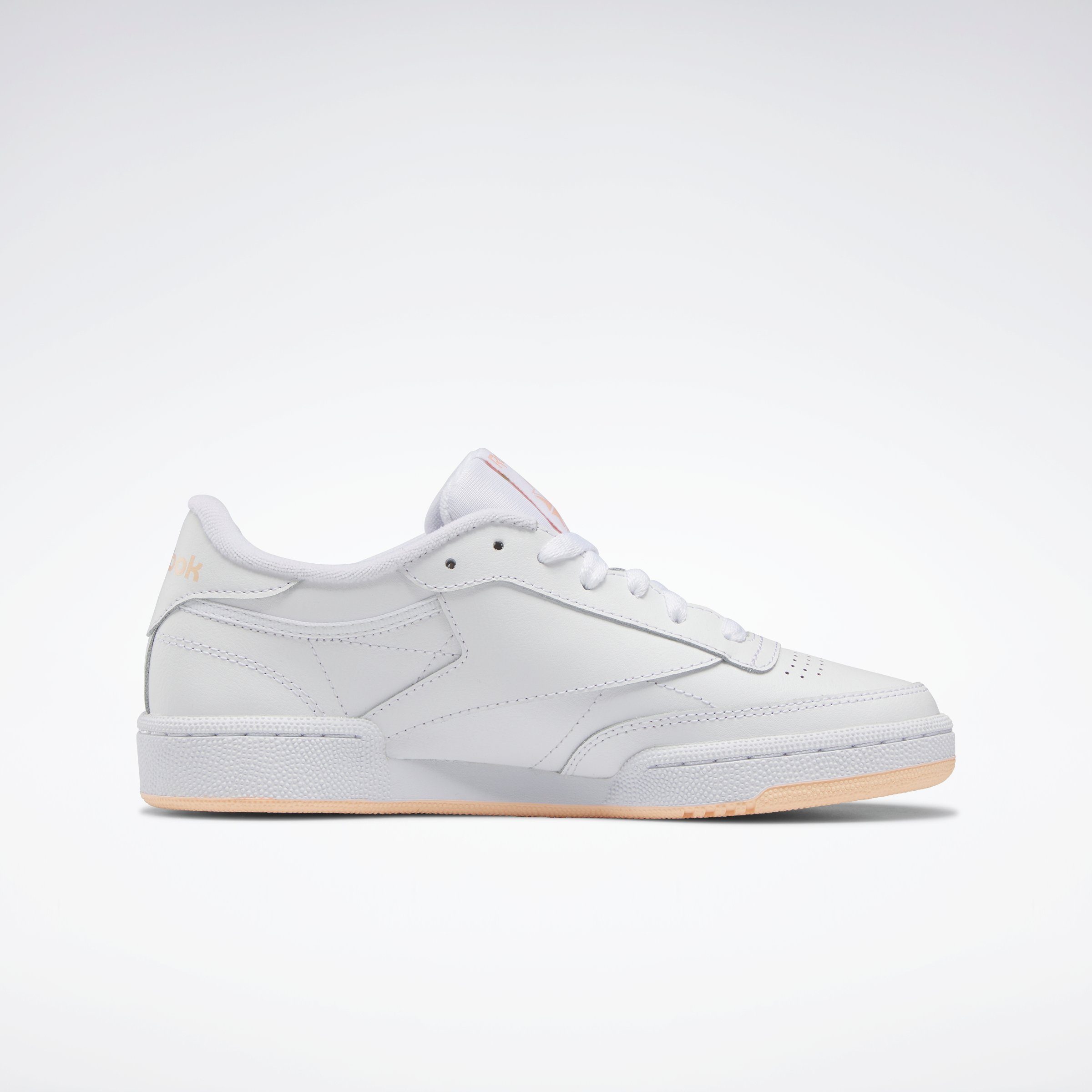 85 Sneaker Reebok weiß-gold Classic C CLUB