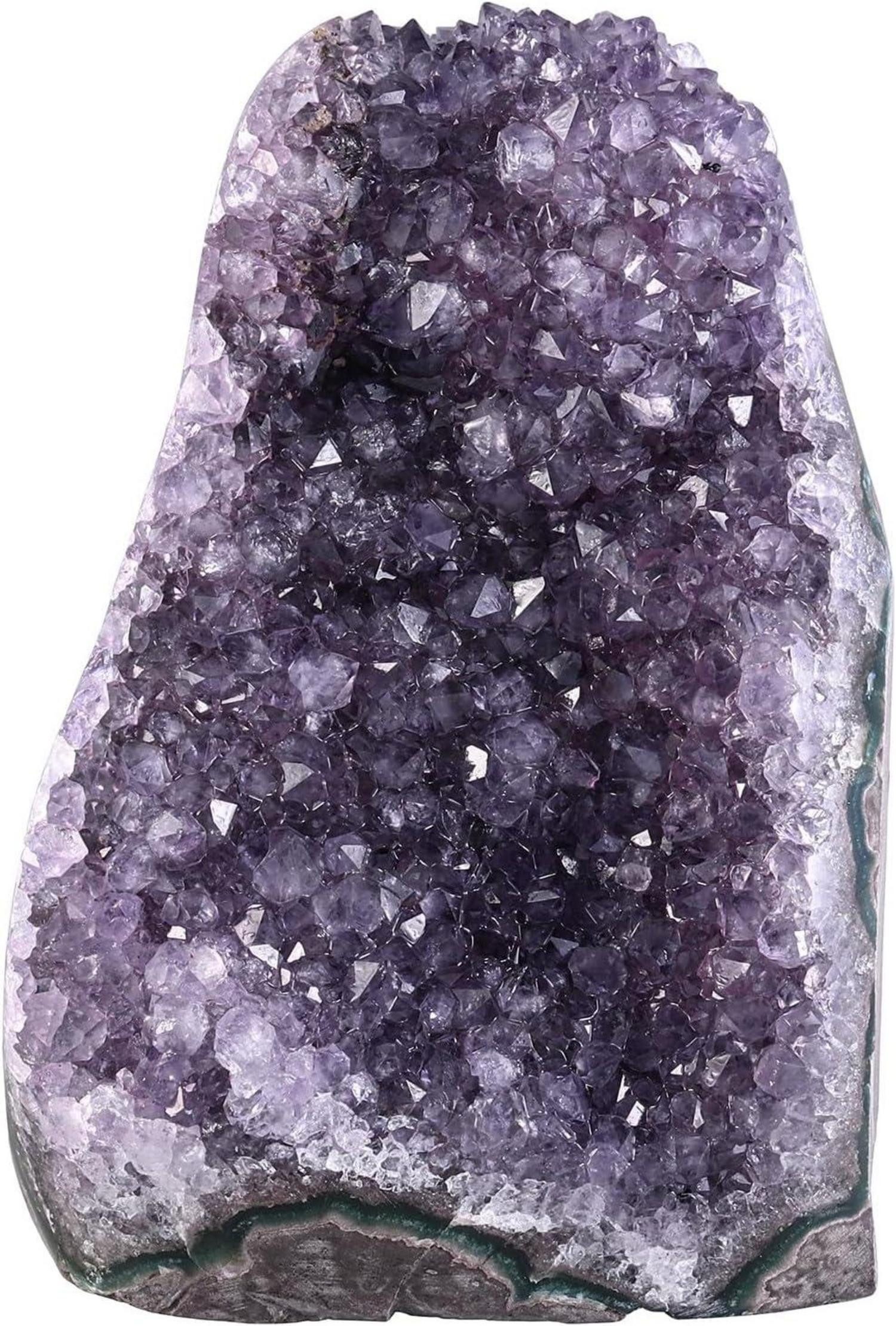 Edelstein Amethyst Druse Rohstein Kristall Cluster Quarz 500g-600g