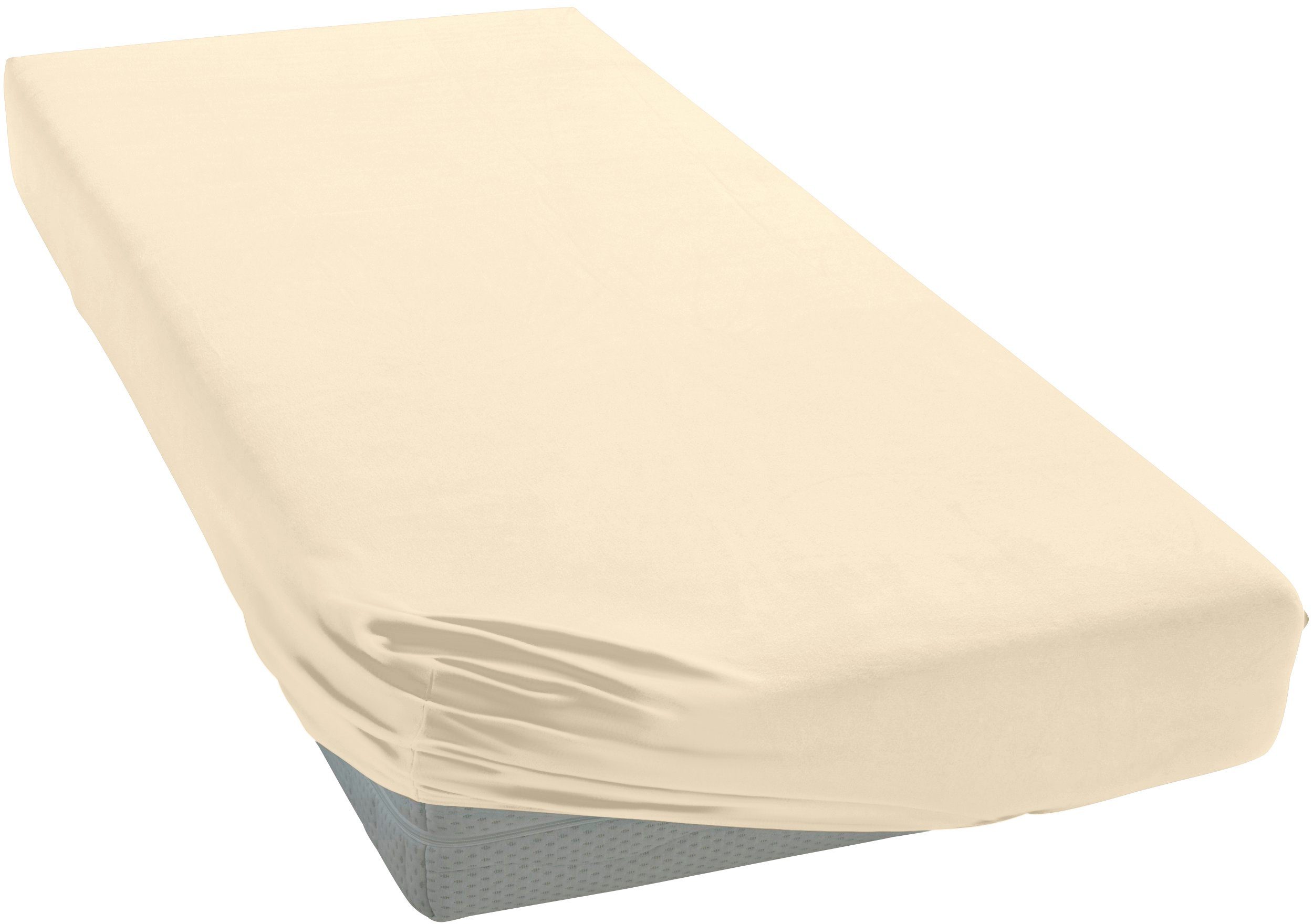Janine Spannbettlaken ELASTIC 5002, Jersey-Elasthan, Gummizug: günstig online kaufen