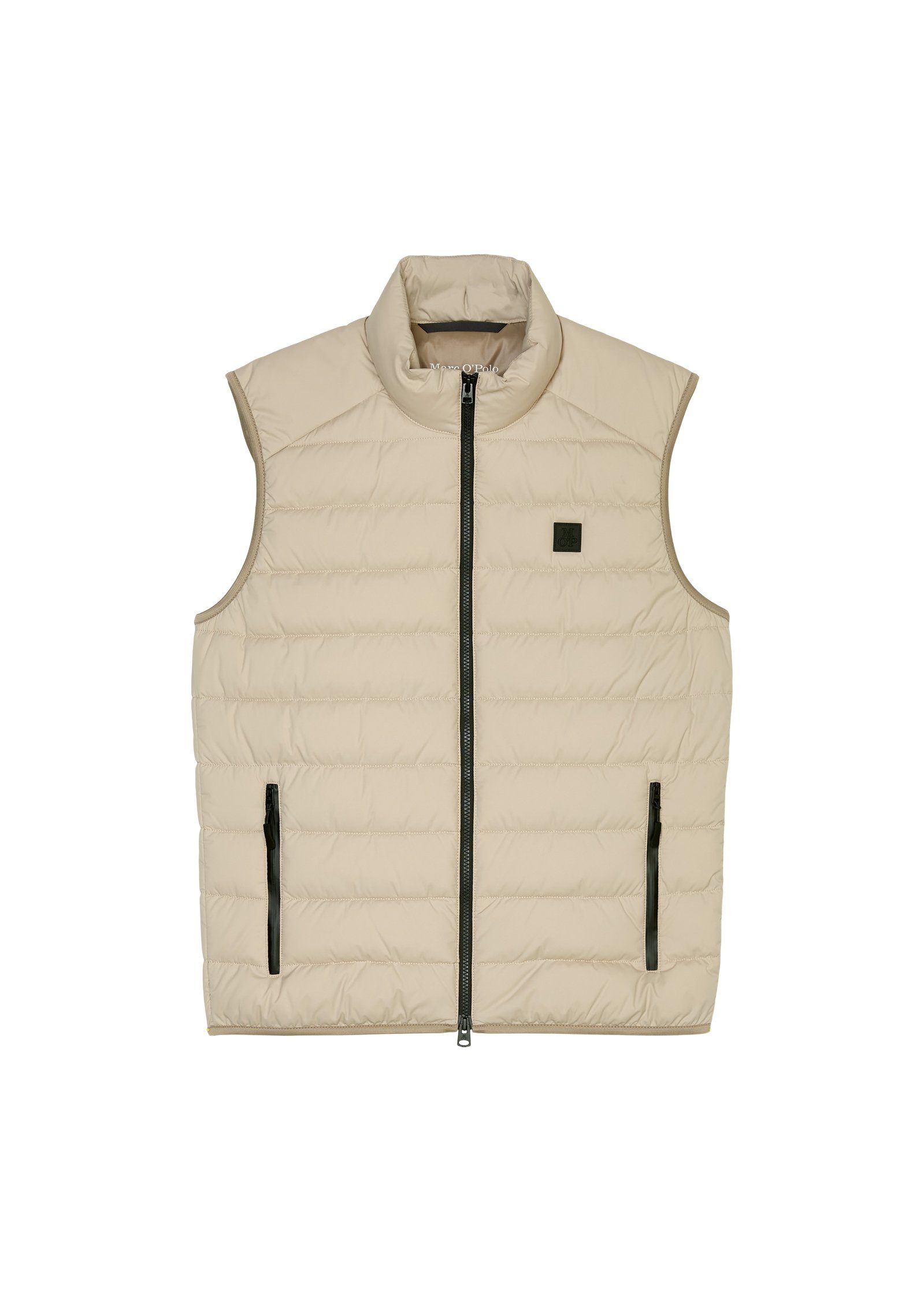 Marc O'Polo Steppweste Vest, Oberfläche cream jonesboro collar mit stand-up wasserabweisender sdnd