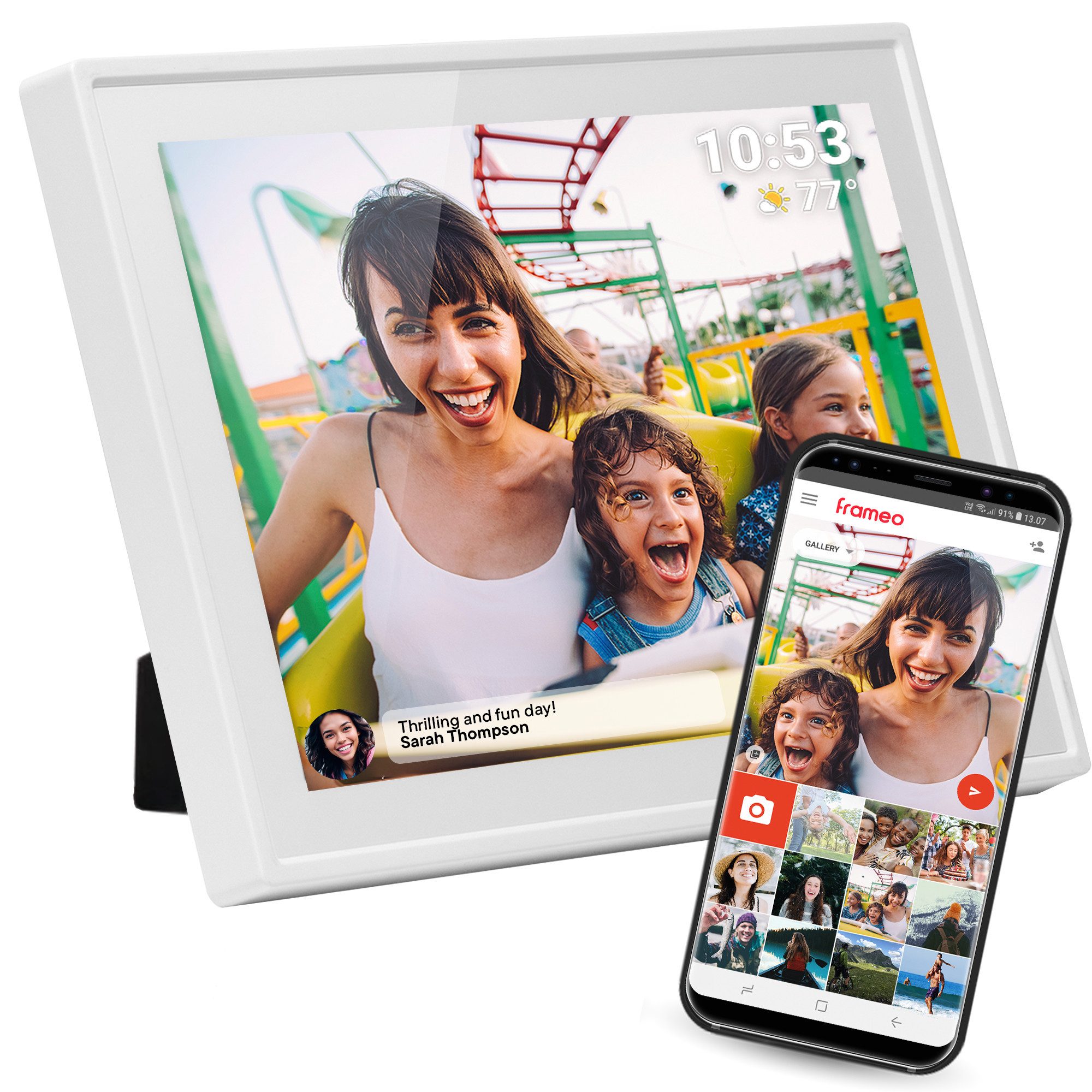 Denver PFF-1021W Digitaler Рамки (25.65 cm/10.1 ", 16 GB)