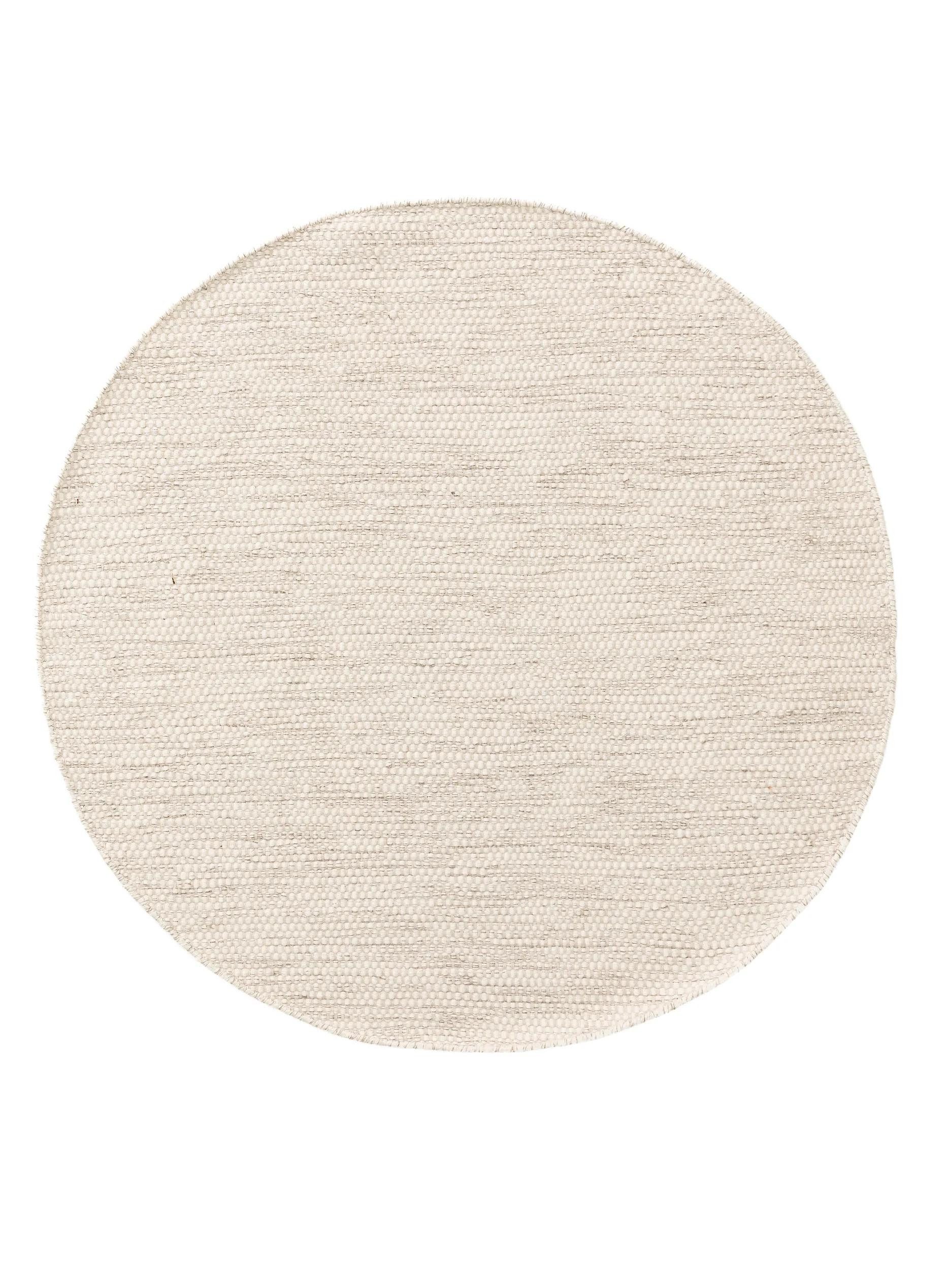 benuta Wollteppich Rocco, rund, Höhe: 5 mm, Teppich Wohnzimmer, Schlafzimme günstig online kaufen