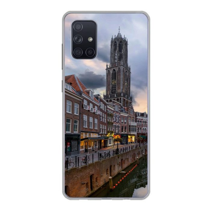 MuchoWow Handyhülle Wasser - Utrecht - Luft Handyhülle Samsung Galaxy A51 5G Smartphone-Bumper Print Handy