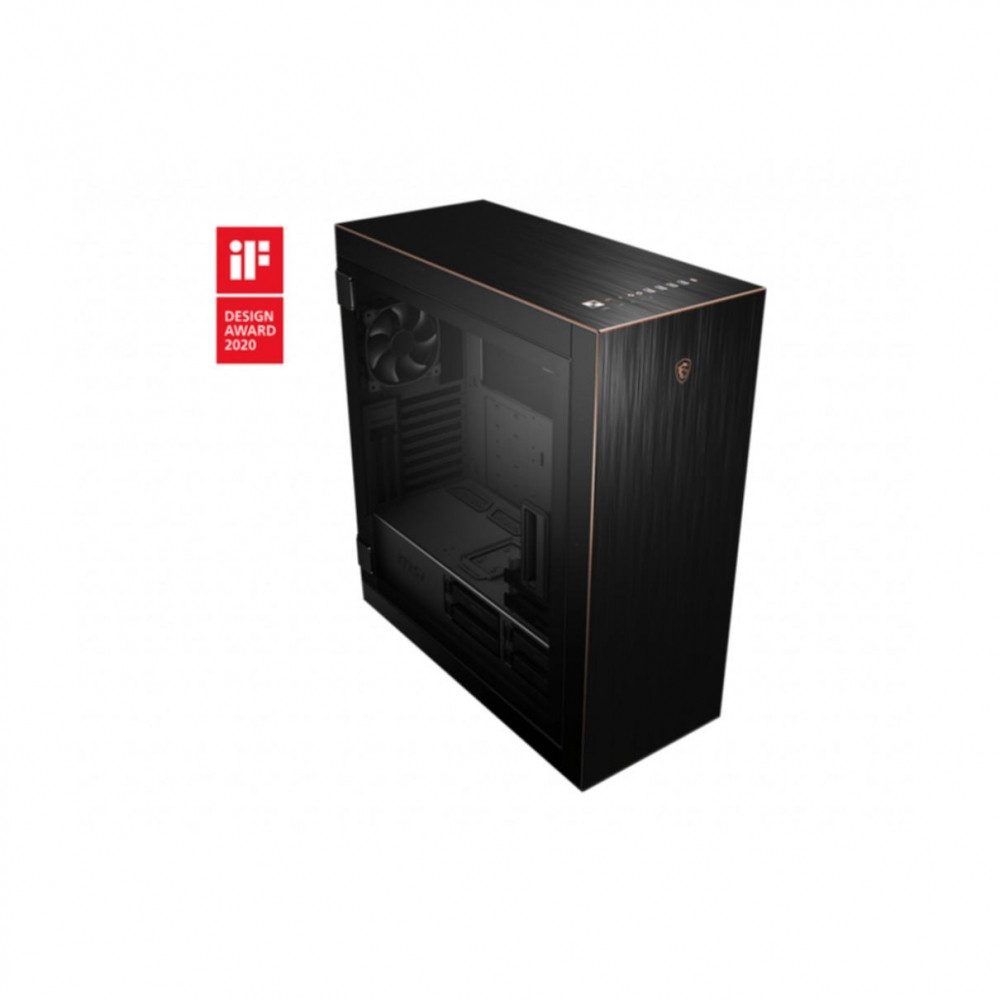 MSI PC-Gehäuse 306-7g05g21-w57 Sekira 500g Midi Tower RGB Gehäuse mit Glas, RGB-Beleuchtung im Gehäuse