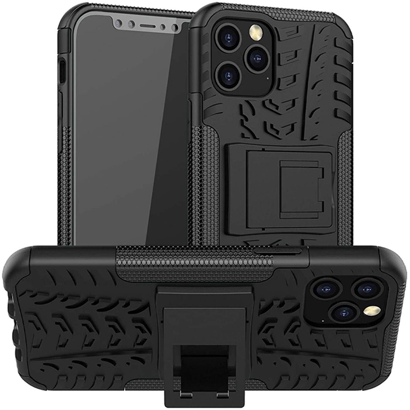 CoolGadget Handyhülle Outdoor Case Hybrid Cover für Apple iPhone 12 Pro Max 6,7 Zoll, Schutzhülle extrem robust Handy Case für iPhone 12 Pro Max Hülle