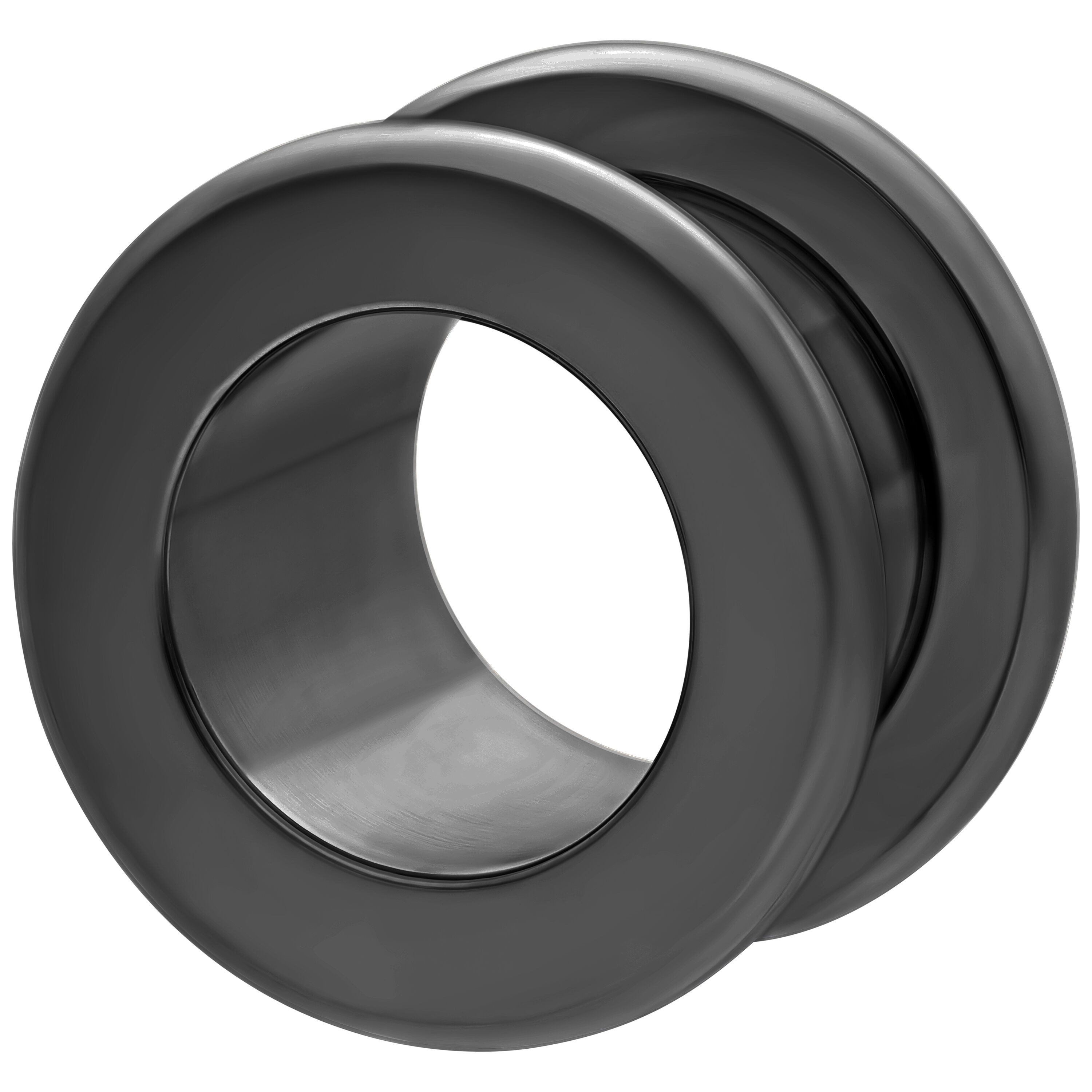 Wildcat Plug Flesh Tunnel für Ohr, 3,0 mm, Chirurgenstahl 316L - wasserfest, langlebig, hautverträglich