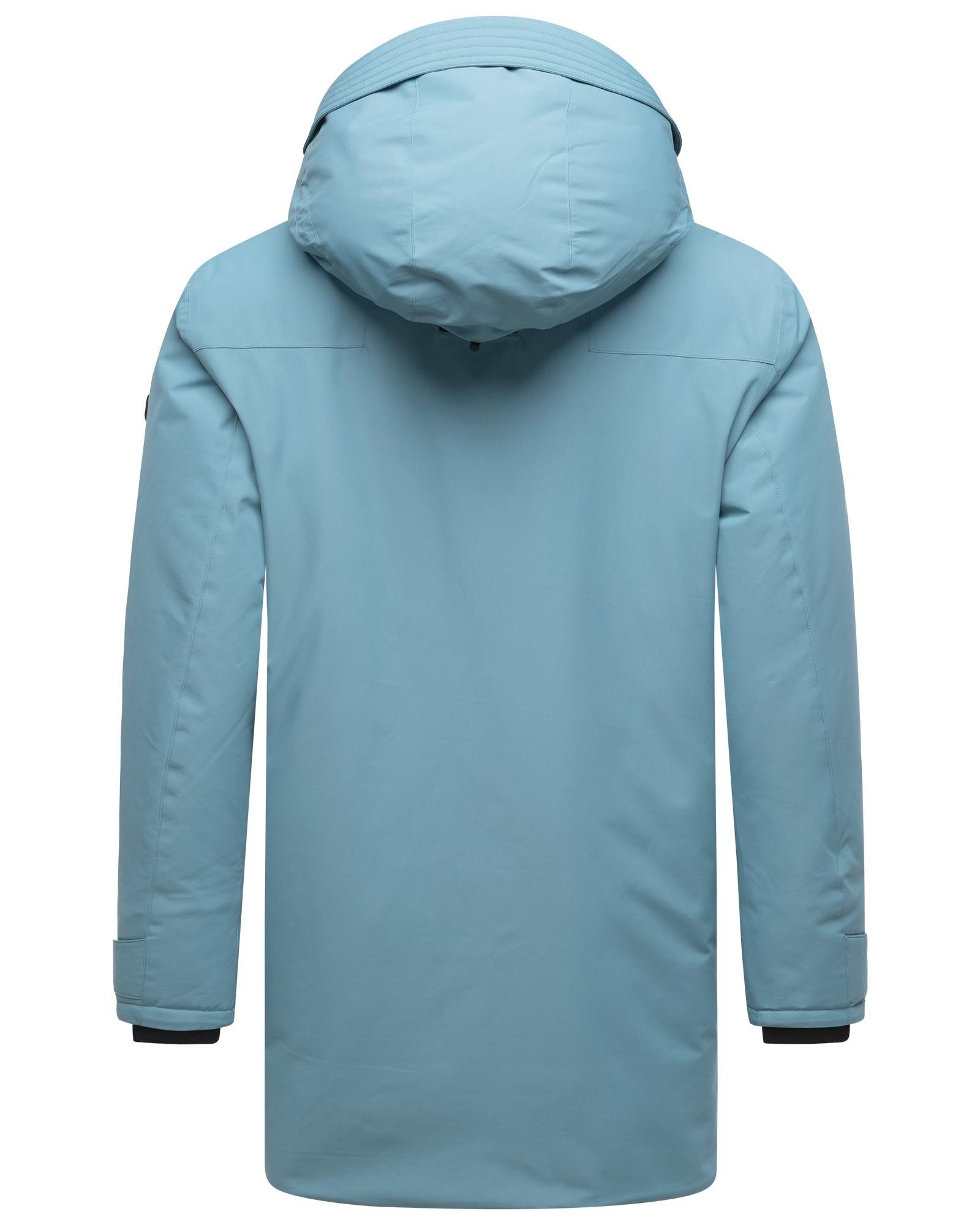 Stone Harbour Wintermantel Netaan XX Herren Kurzmantel mit kuscheliger Kapuze