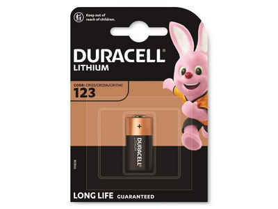 Duracell DURACELL Lithium-Batterie CR123A, 3V, Ultra Photo Batterie