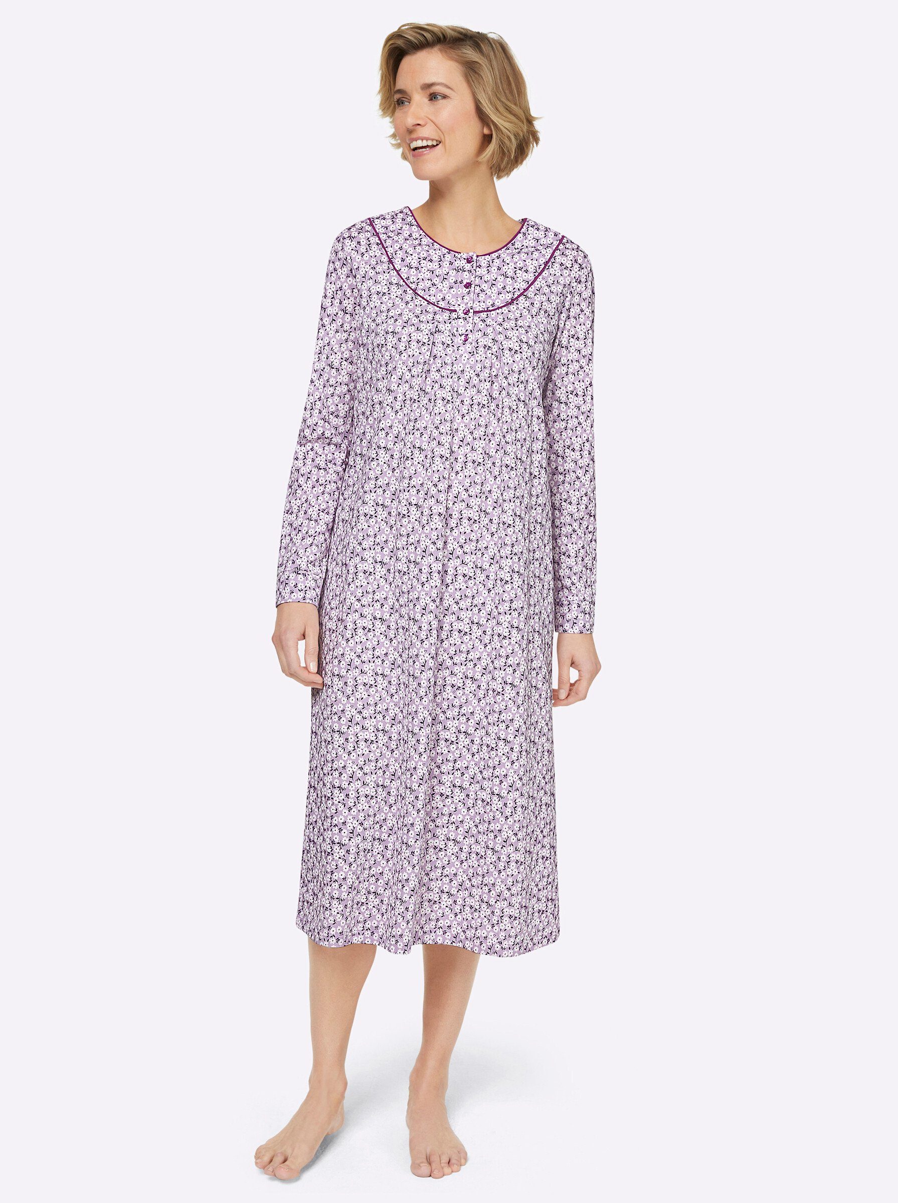 Witt Nachthemd Nachthemd Langarm