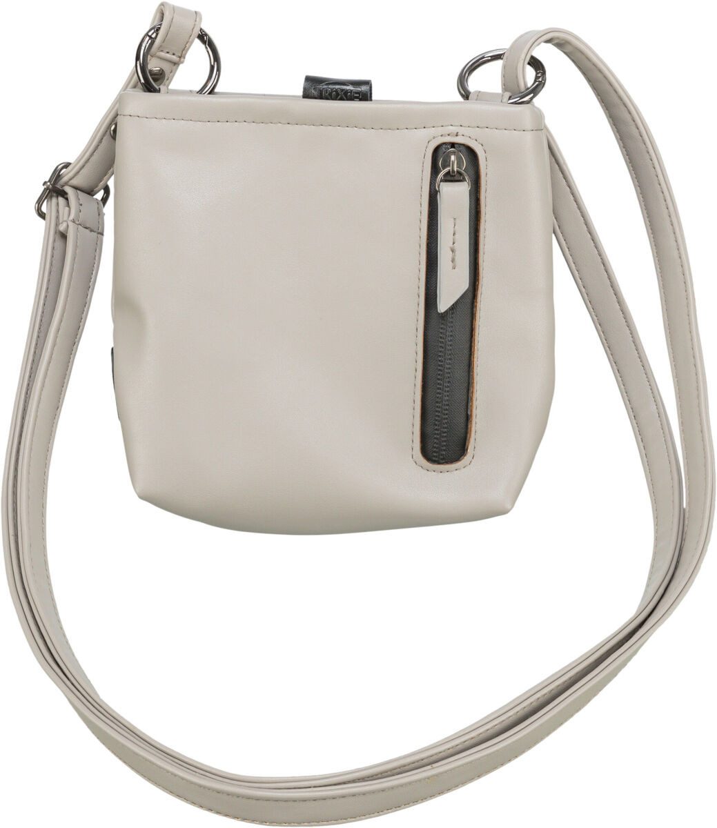 TRIXIE Leckerlibeutel Snack-Tasche CityStyle - grau - 15 × 15 × 1,5 cm