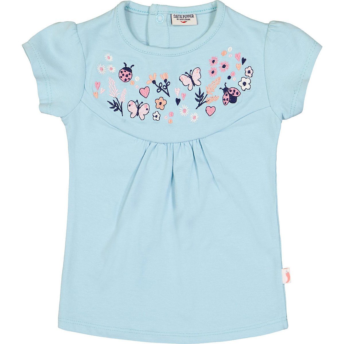 Kinder Mädchen (Gr. 50 - 92) Salt & Pepper T-Shirt Baby T-Shirt für Mädchen