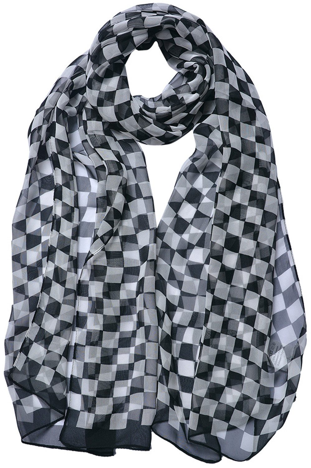 Juleeze Schal Gentle Breeze, (1-St. 1-teilig), leichter Damen Schal mit Karomuster