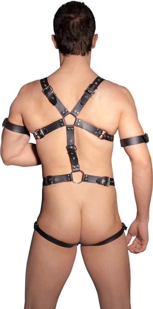 Erotik-Harness Harness - XL, Herren 1-tlg. ZADO Leder S