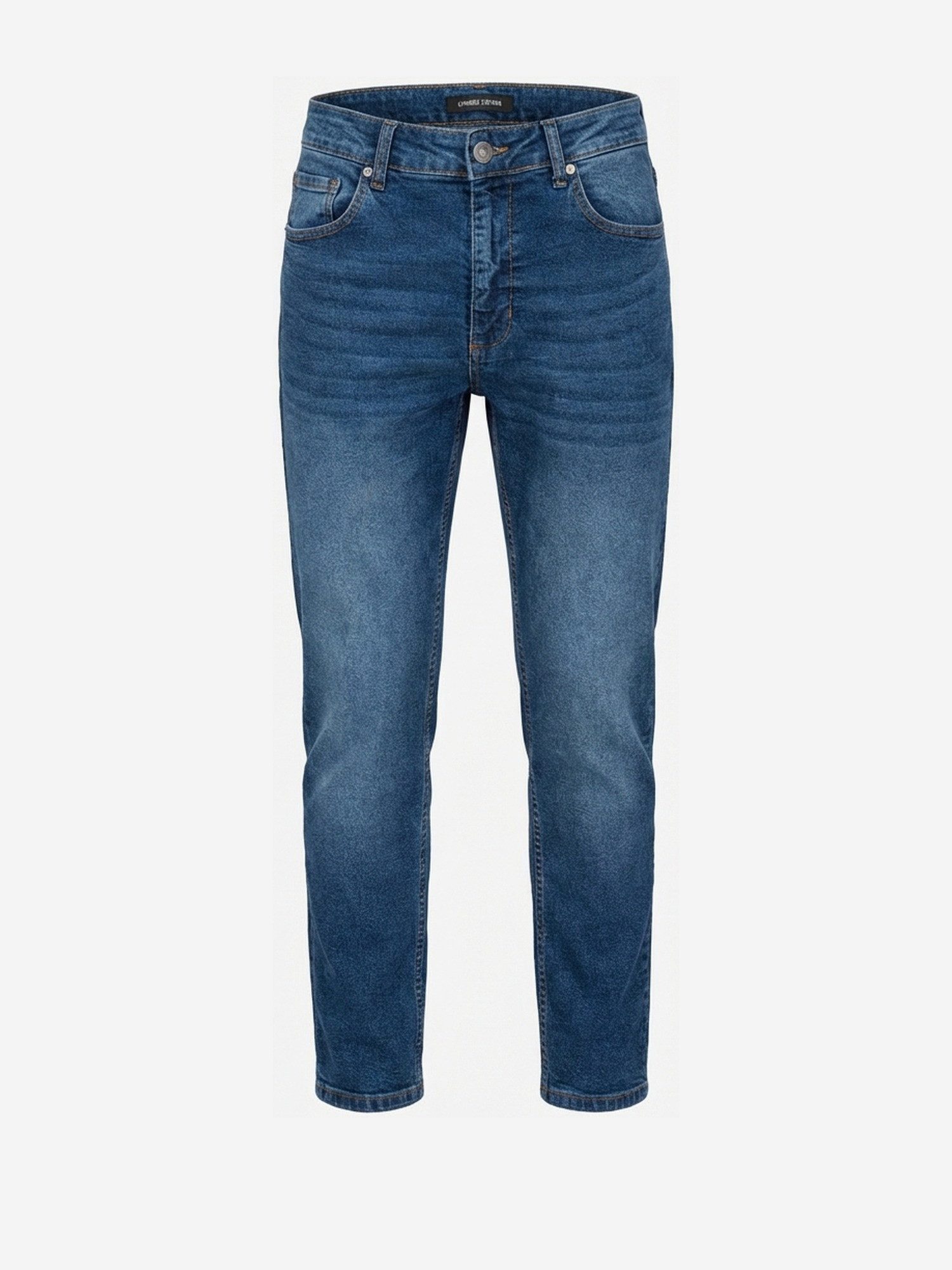 OMBRE Gerade Jeans Jeans CARROT mit Used-Effekt