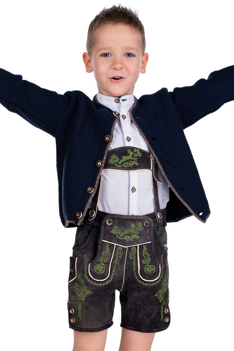 Isar-Trachten Trachtenjacke Trachtenjacke Kinder - MATS - marine